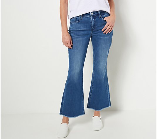 NYDJ Ava Daring Ankle Flare Jeans- Foundry