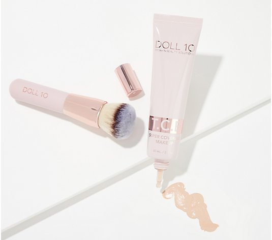 Doll 10 Super-Size TCE Foundation with Brush