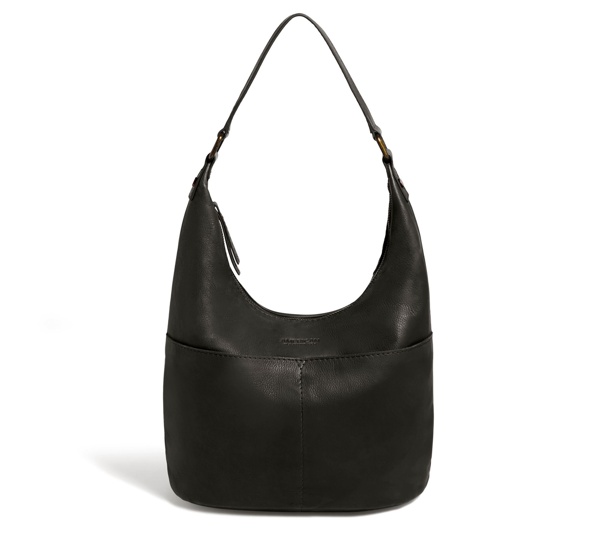 American Leather Co. Leather and Suede Shopper - Brookfield on QVC 
