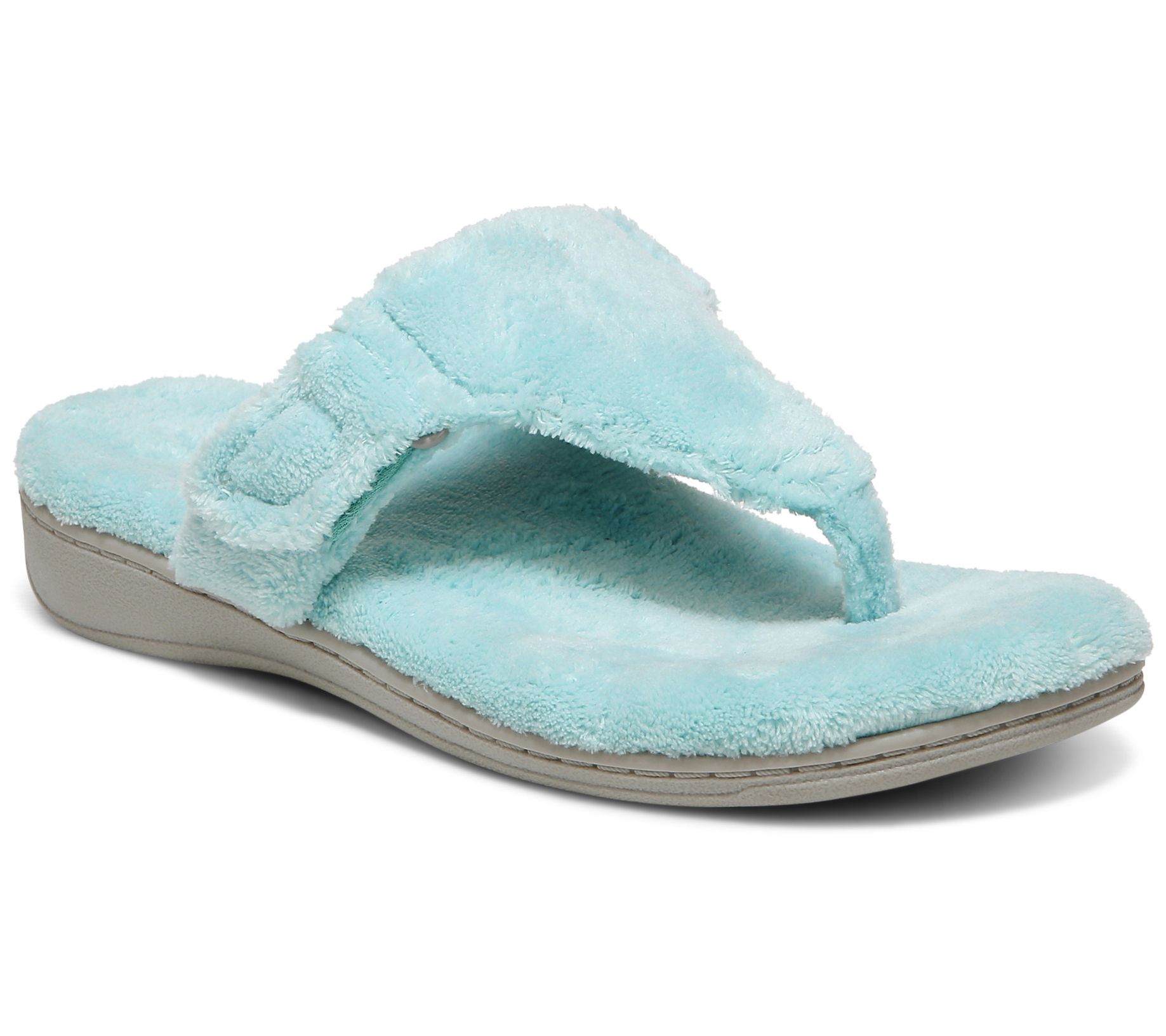 Vionic Terry Adjustable Thong Slippers - Forever -