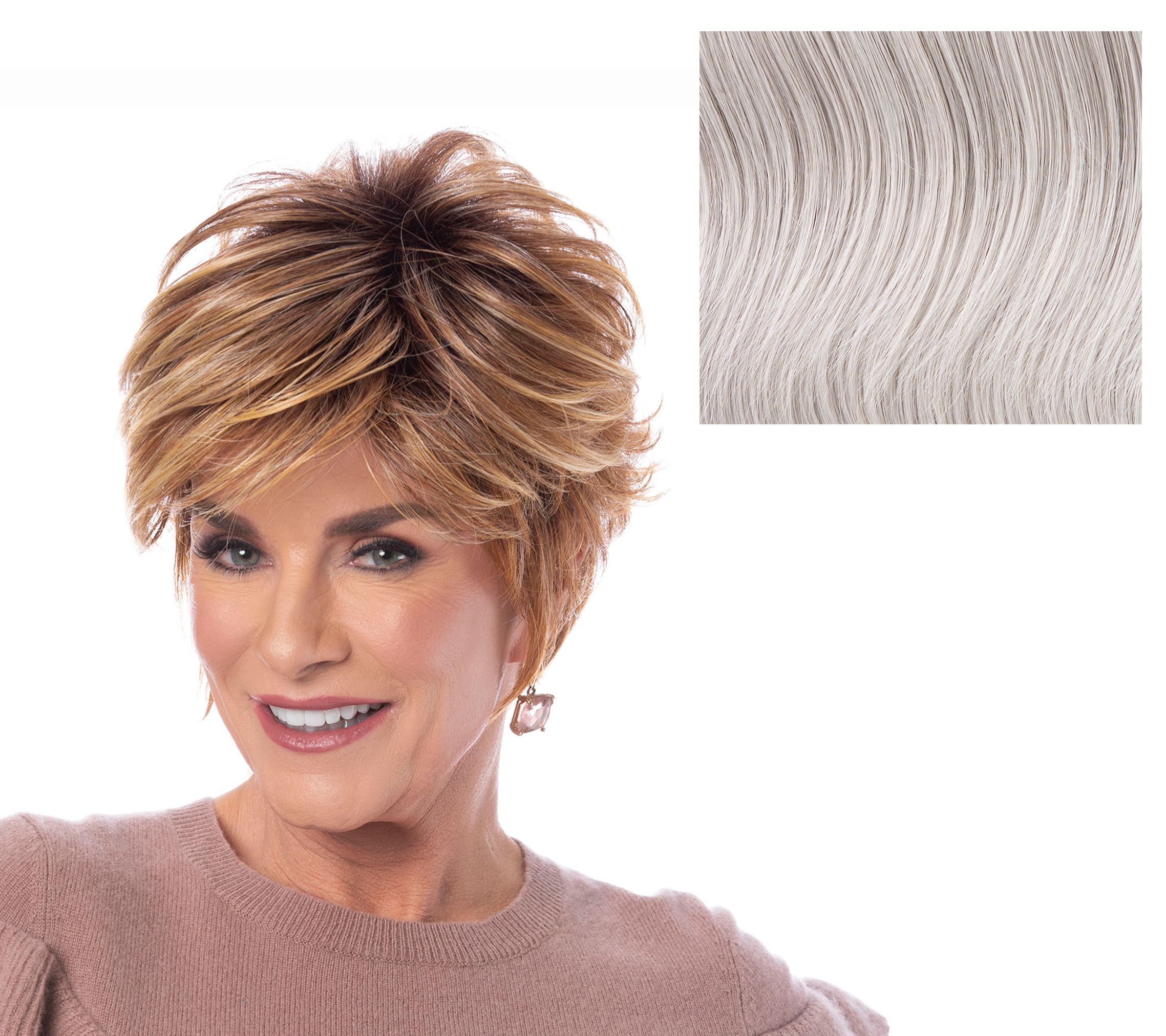 Qvc short wigs best sale