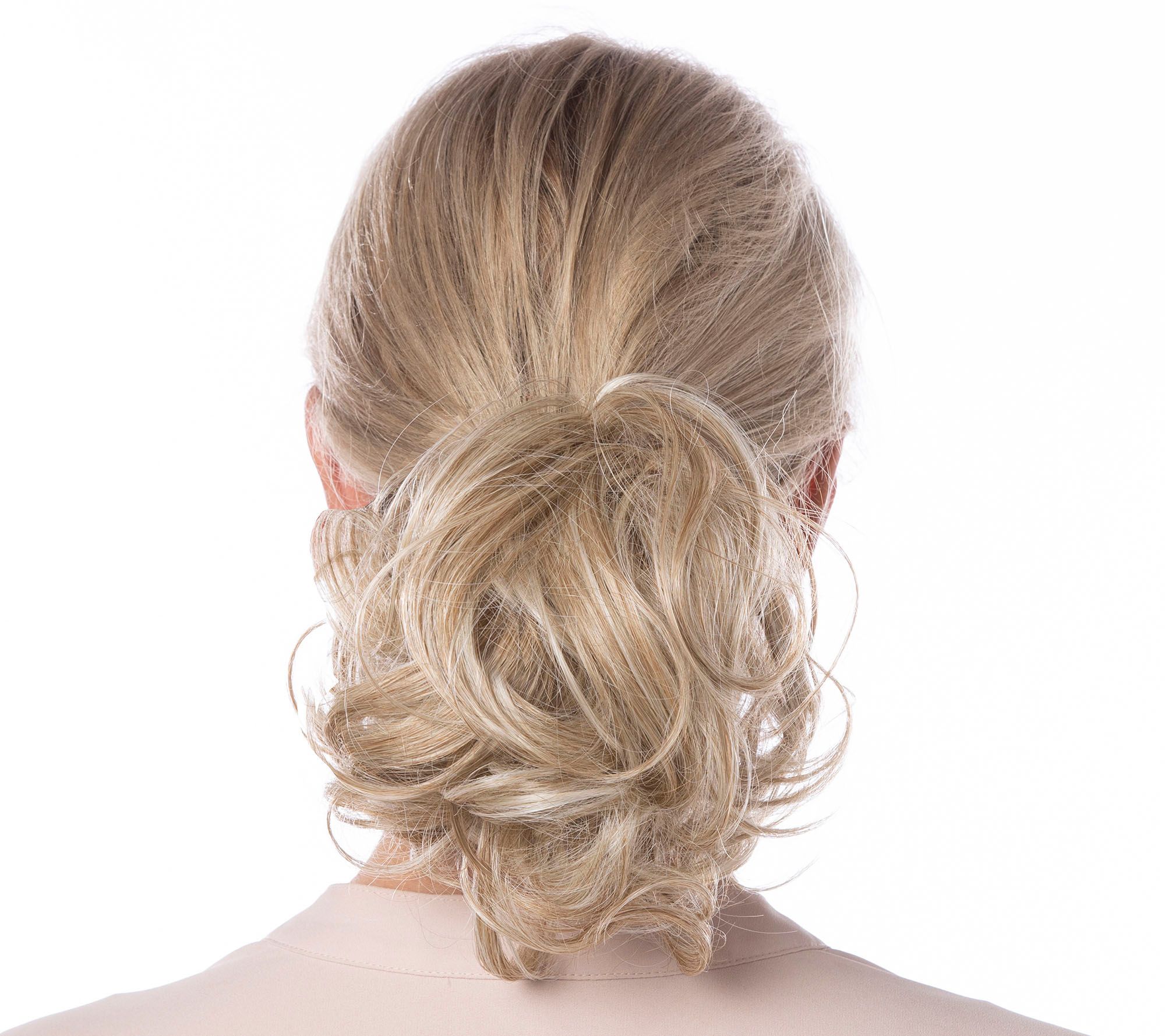 Toni Brattin Classic Pouf Hairpiece QVC