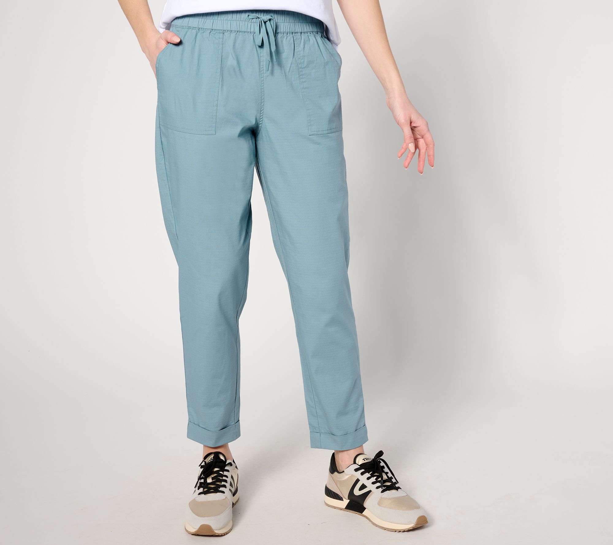 zuda Regular Stretch Woven Ripstop Ankle Pant