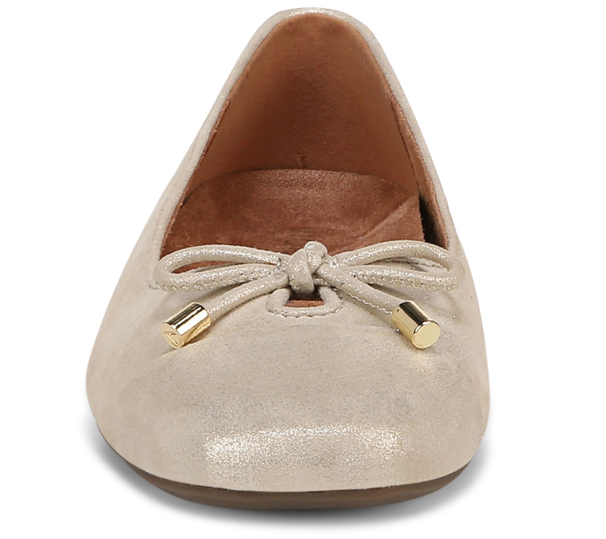 Vionic Leather or Textile Bow Flats Klara