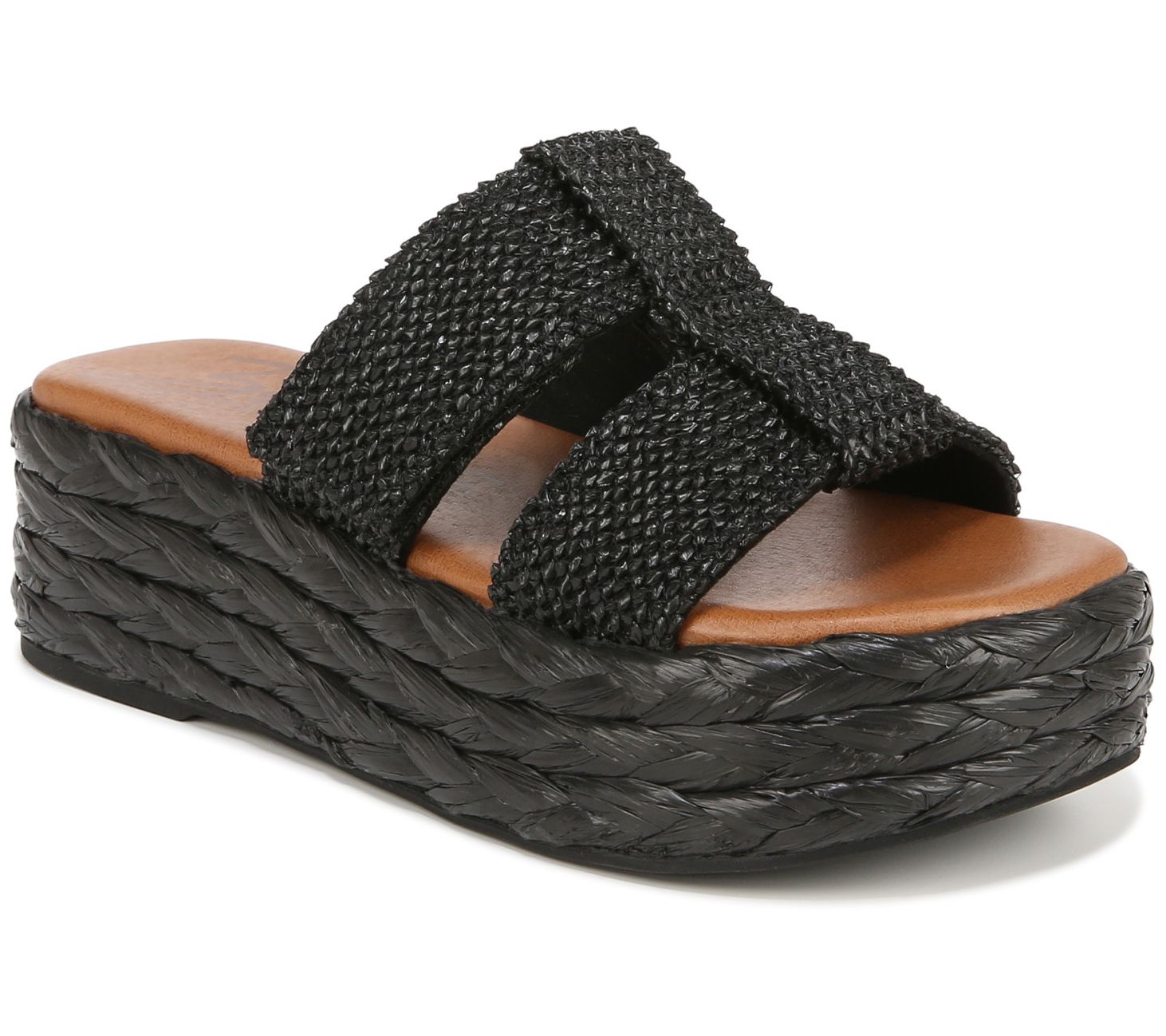 Zodiac Platform Slide Sandal - Izzy-Raf - QVC.com