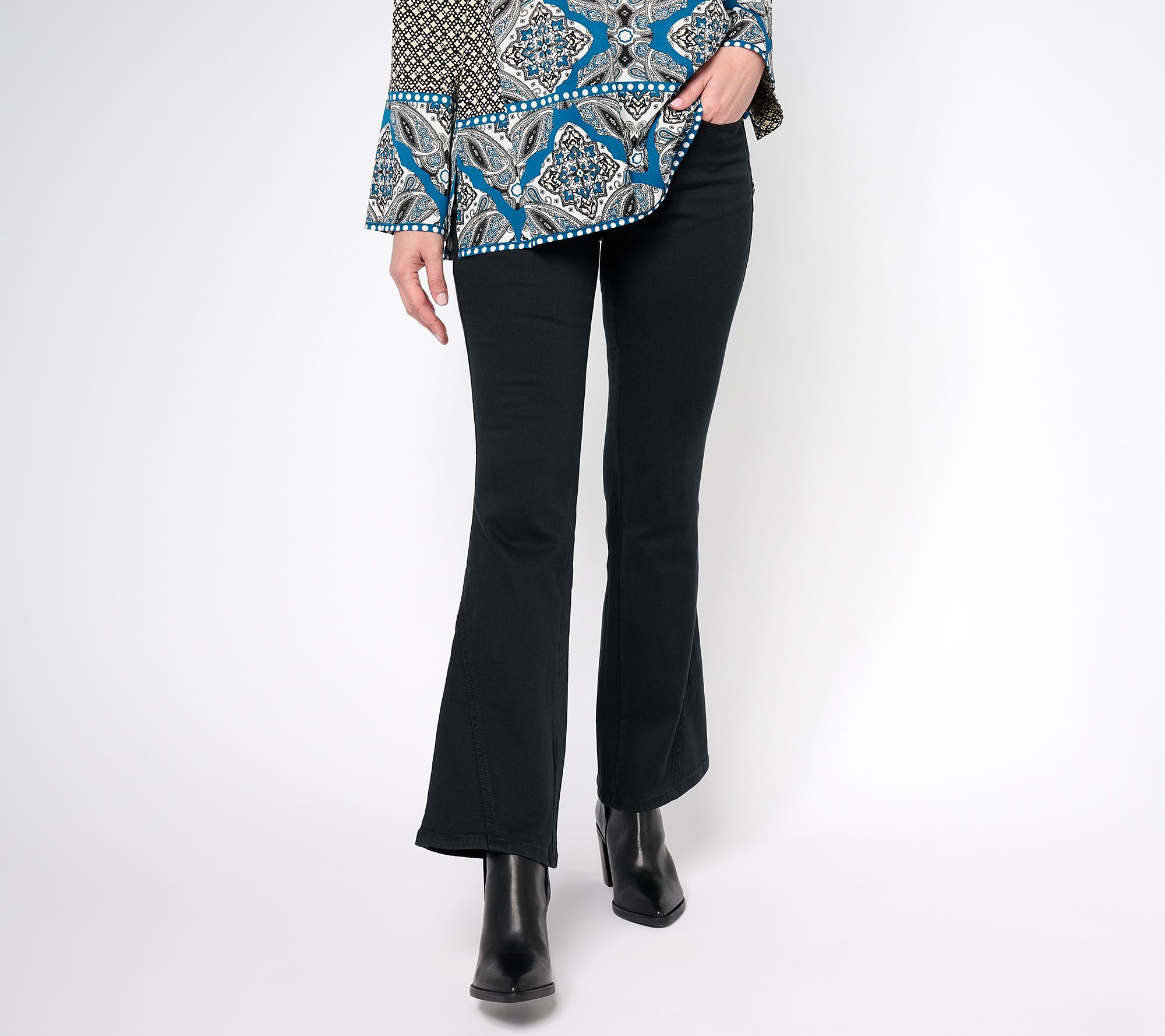 "As Is" Belle Boho by Kim Gravel Tall TripleLuxe Twill Jean
