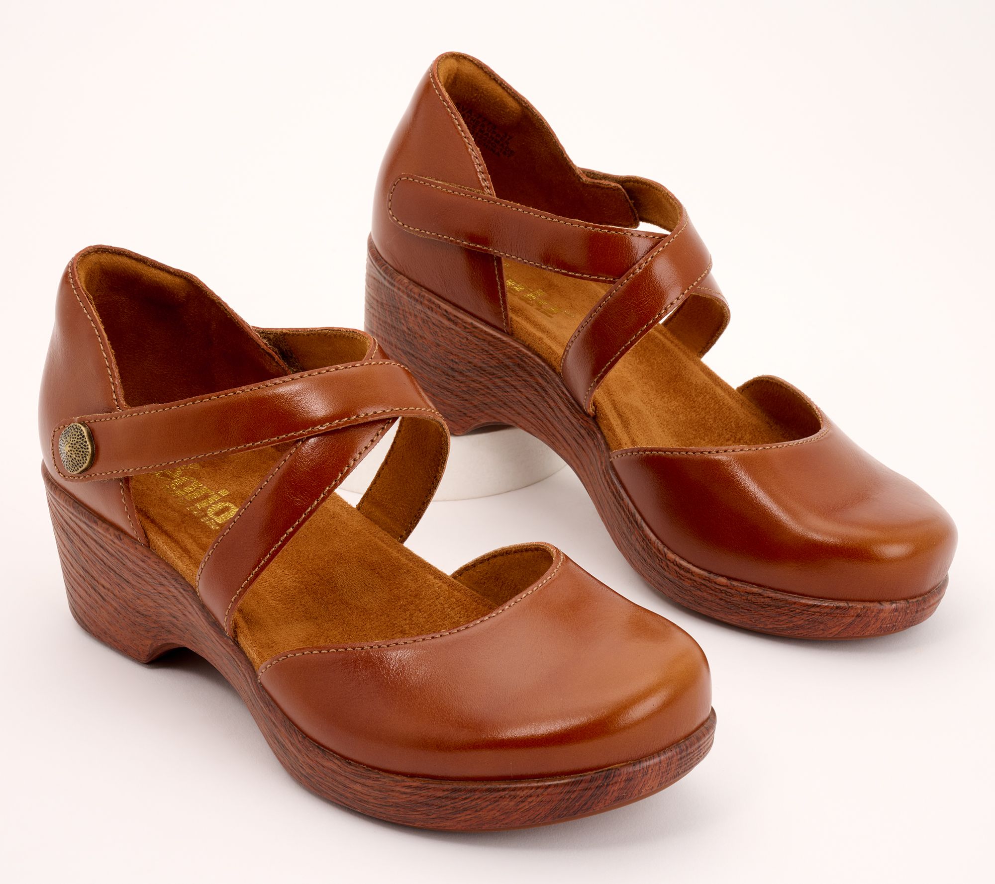 "As Is" Alegria Leather Mary Janes- Savina