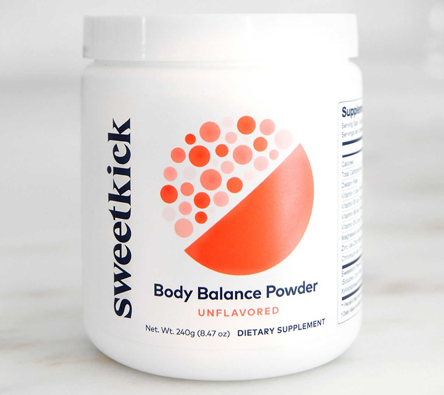 Sweetkick Body Balance Powder with Immune Support 30 Servings