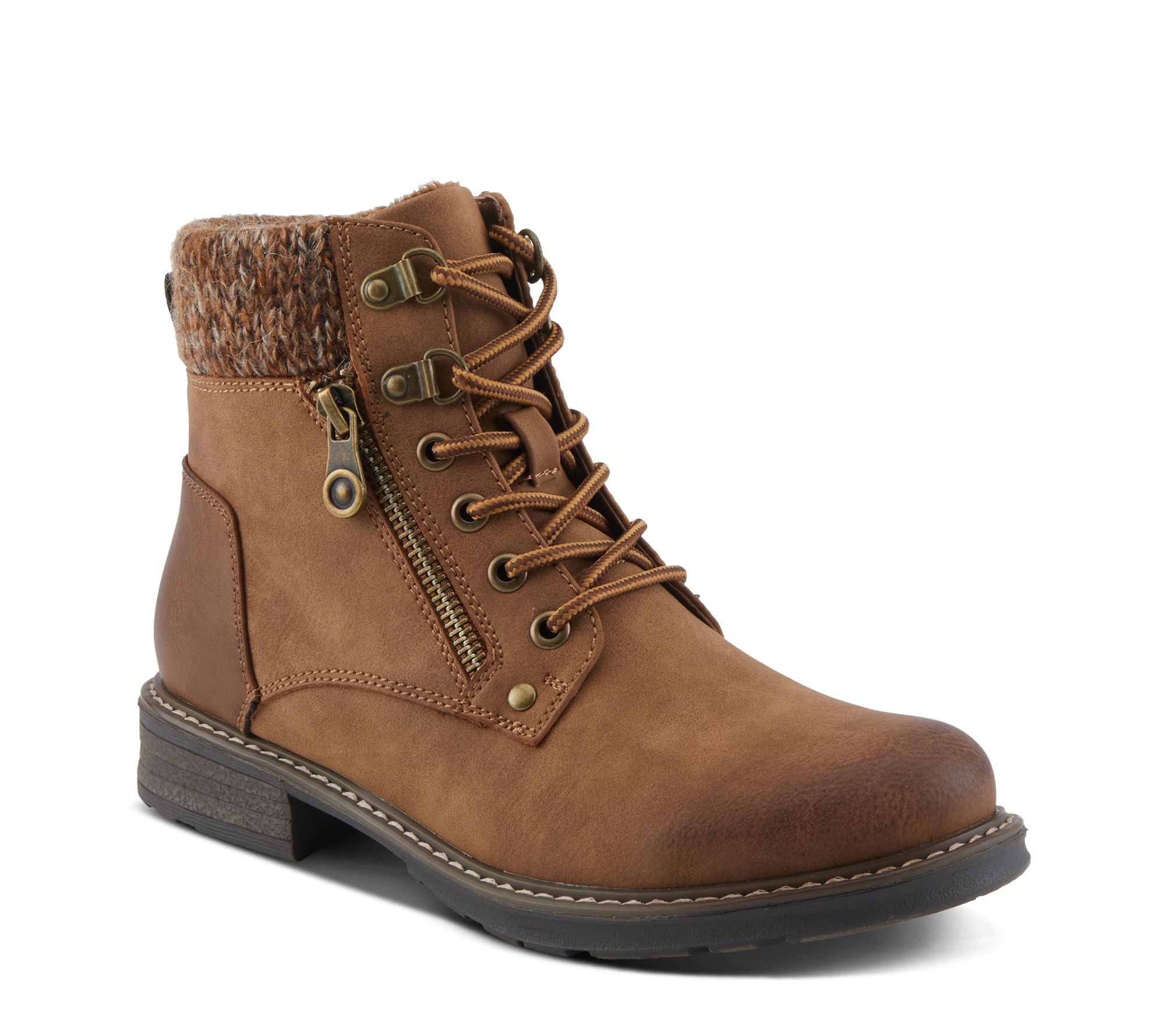 Patrizia by Spring Step Lace-up Boots - Jadelyn
