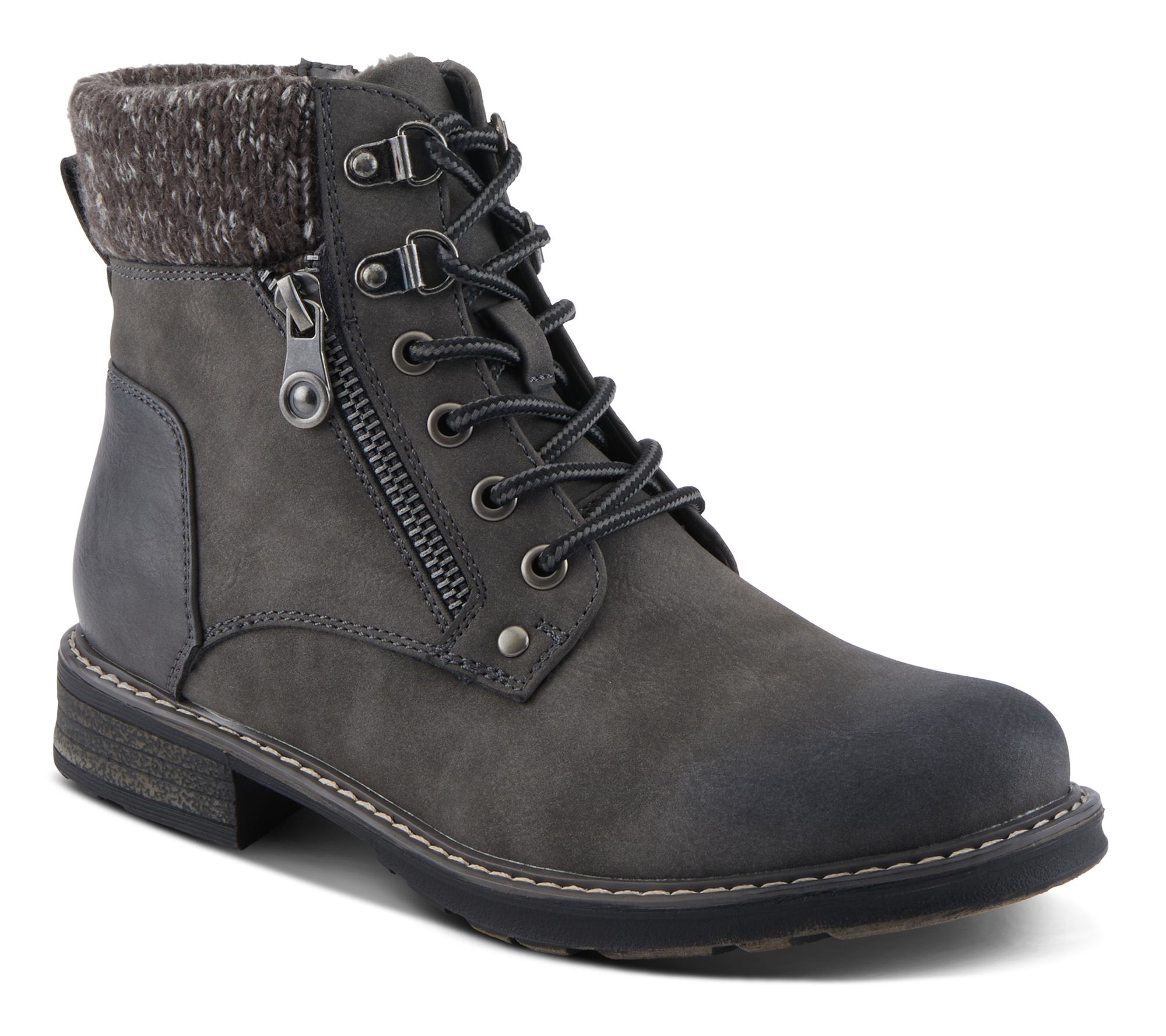 Patrizia by Spring Step Lace-up Boots - Jadelyn