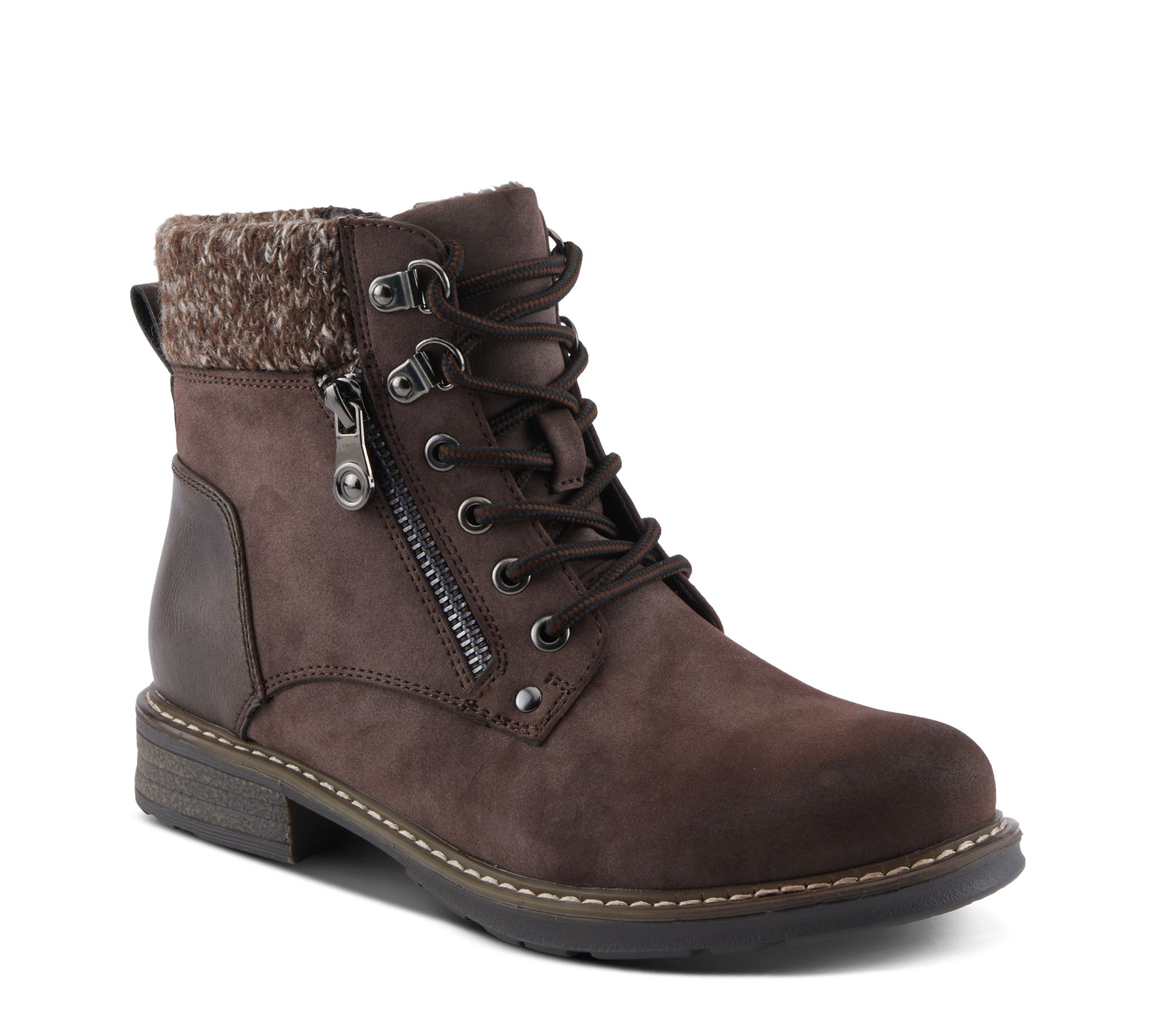 Patrizia by Spring Step Lace-up Boots - Jadelyn