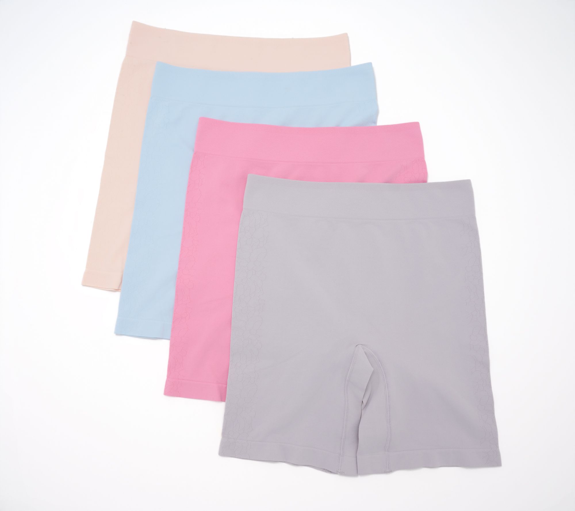 Breezies Cooling Comfort Seamless Long Leg Panty Set of 4