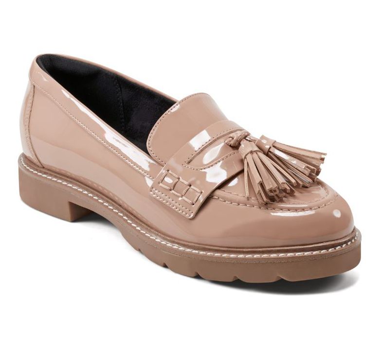 Rockport Leather Tassel Detail Loafer- Kiara