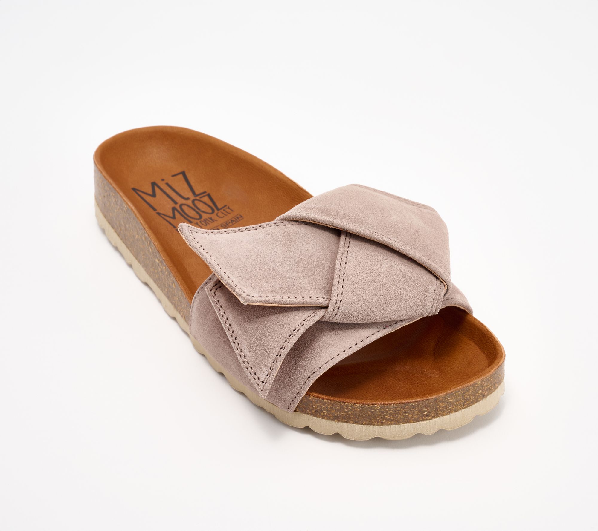 Miz Mooz Leather Slide Sandals - Rani