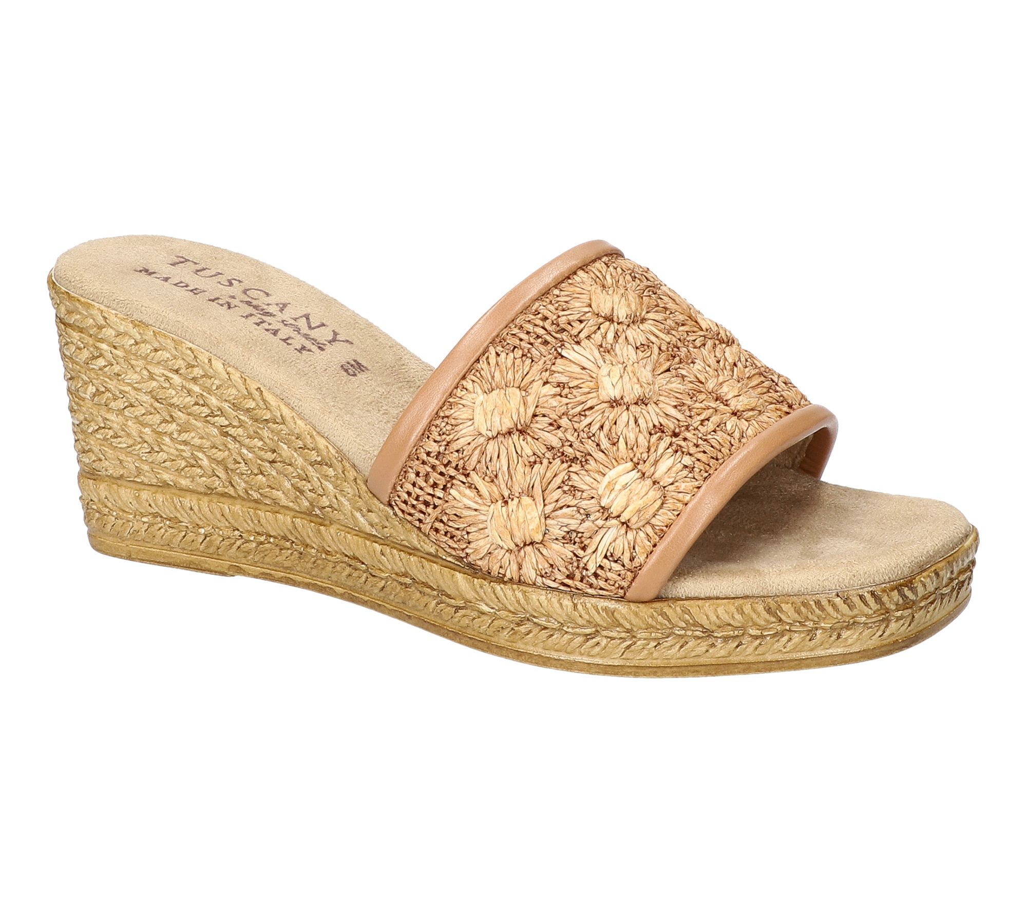 Tuscany by Easy Street Wedge Sandals - Ricci