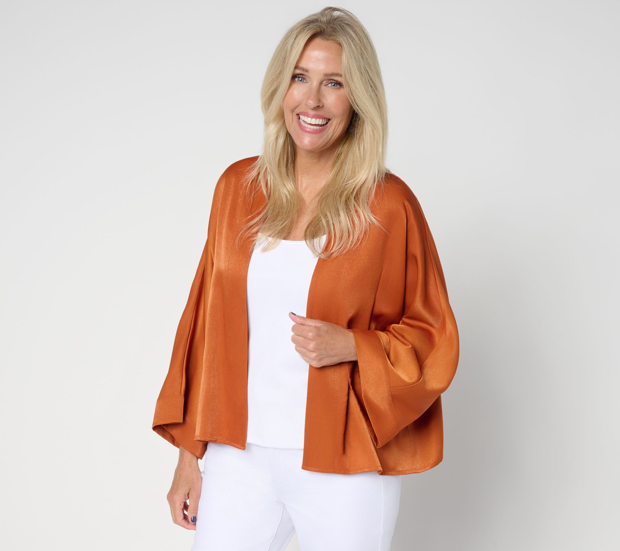 Me by Jennie Garth Marjorie Dolman Sleeve Topper