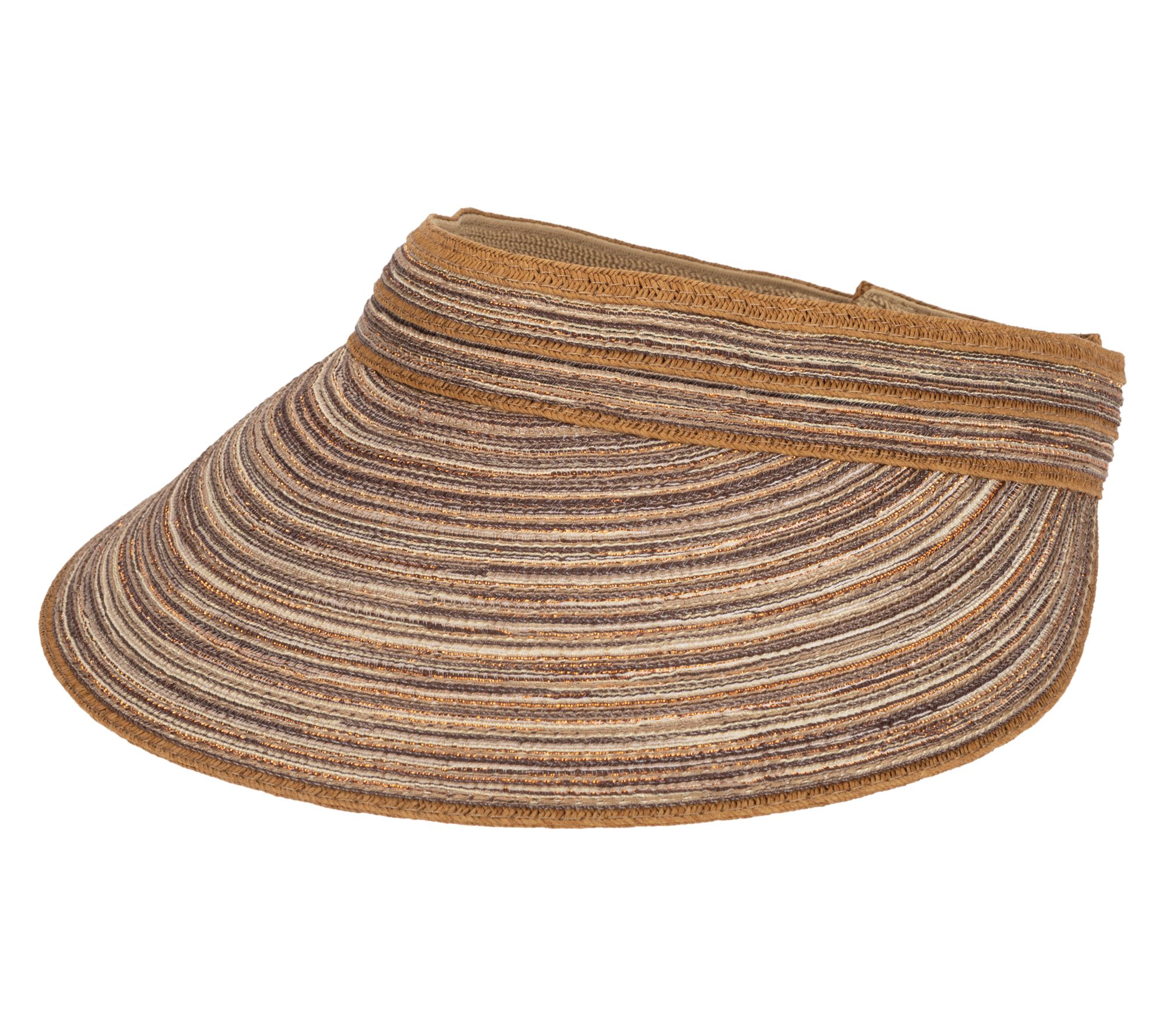 San Diego Hat Co. Mixed Braid Visor