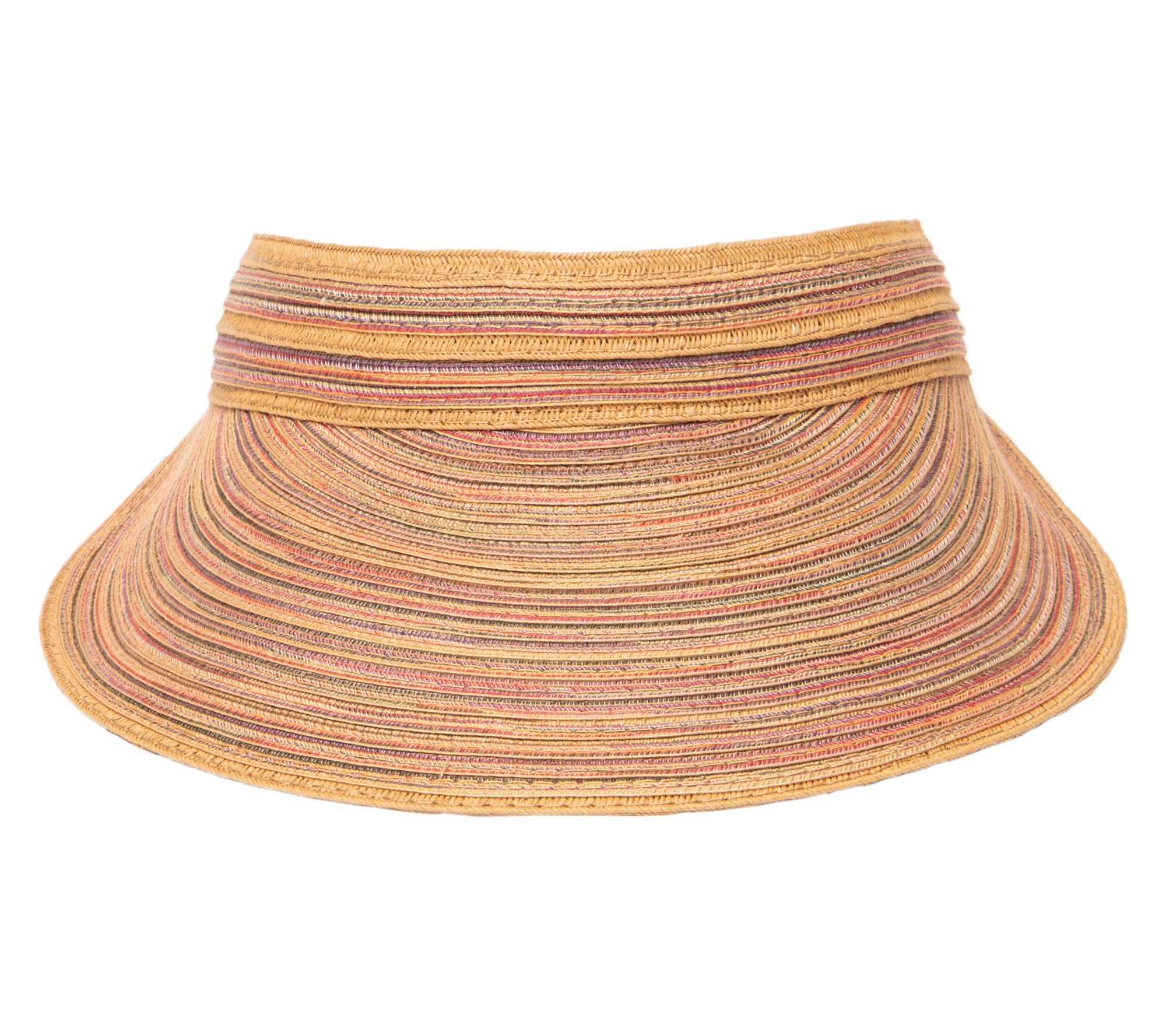 San Diego Hat Co. Mixed Braid Visor