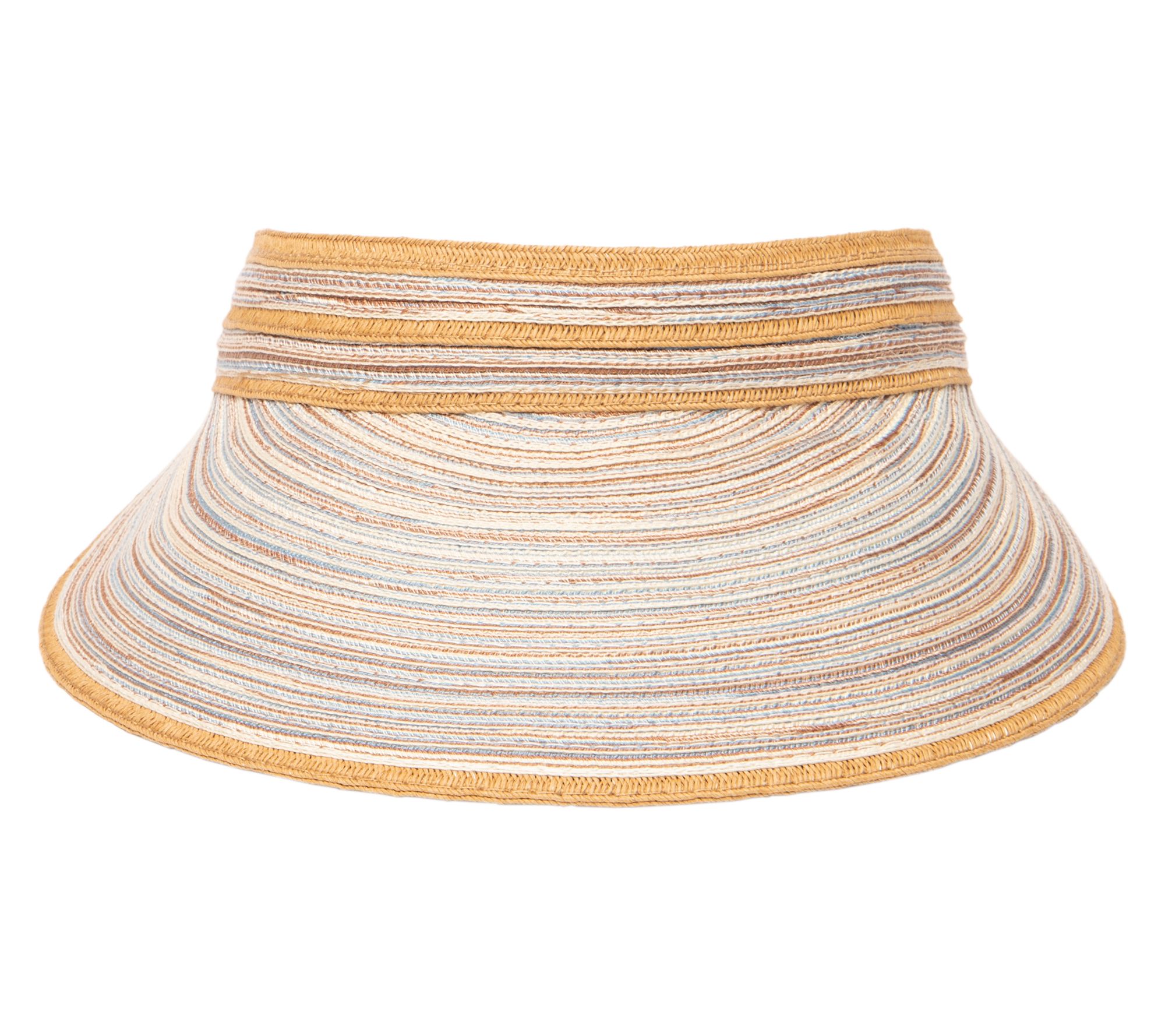 San Diego Hat Co. Mixed Braid Visor