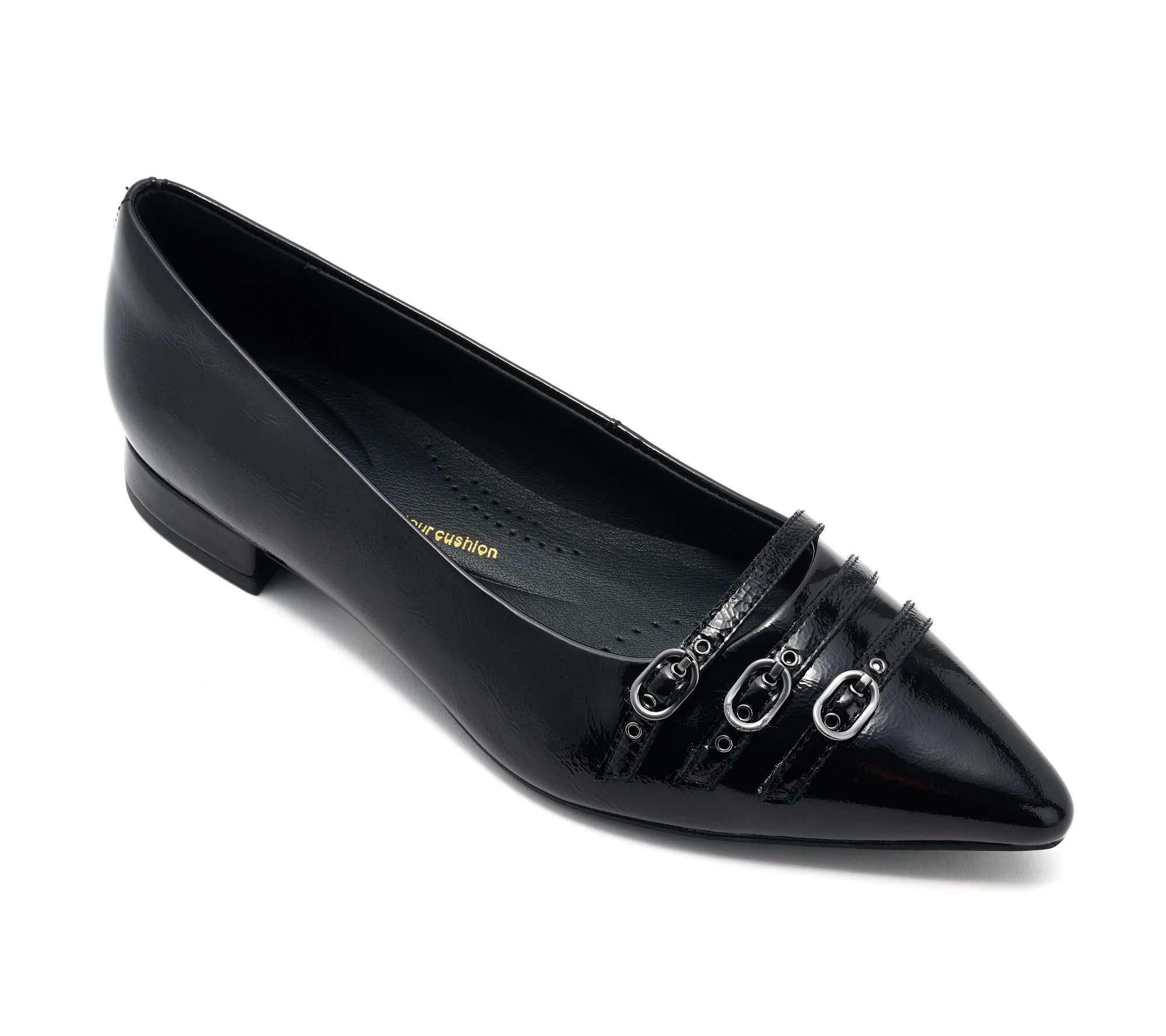 Clarks Signature Leather Flats - Sensa15 Strap