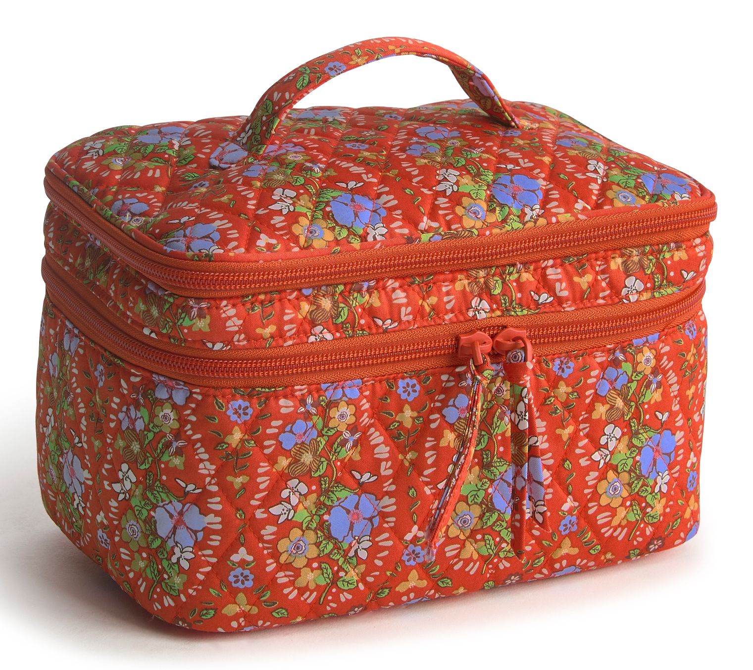  Vera Bradley Brush Up Cotton Cosmetic Case Case