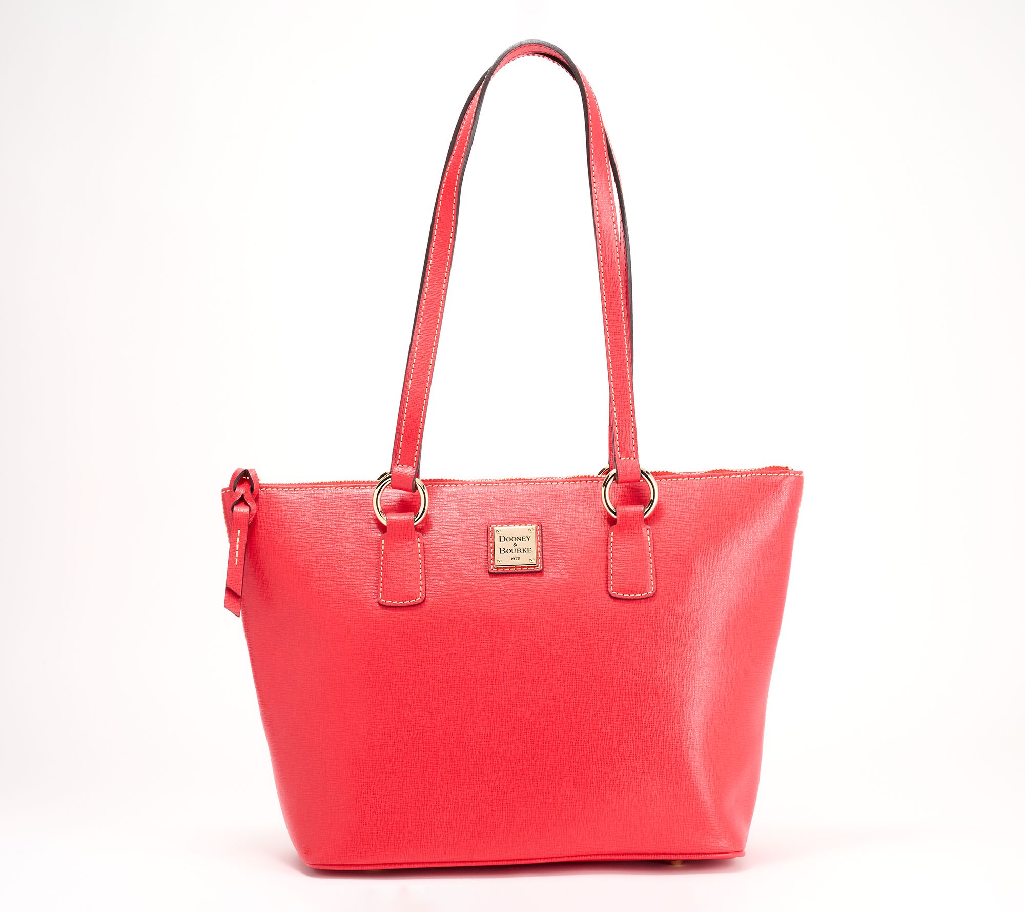 "As Is" Dooney & Bourke Saffiano Leather Small Wren Zip Tote