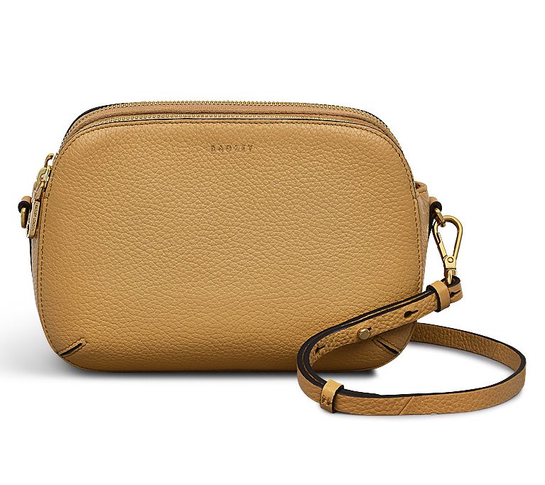 RADLEY Dukes Place Medium Zip Leather PecanCrossbody