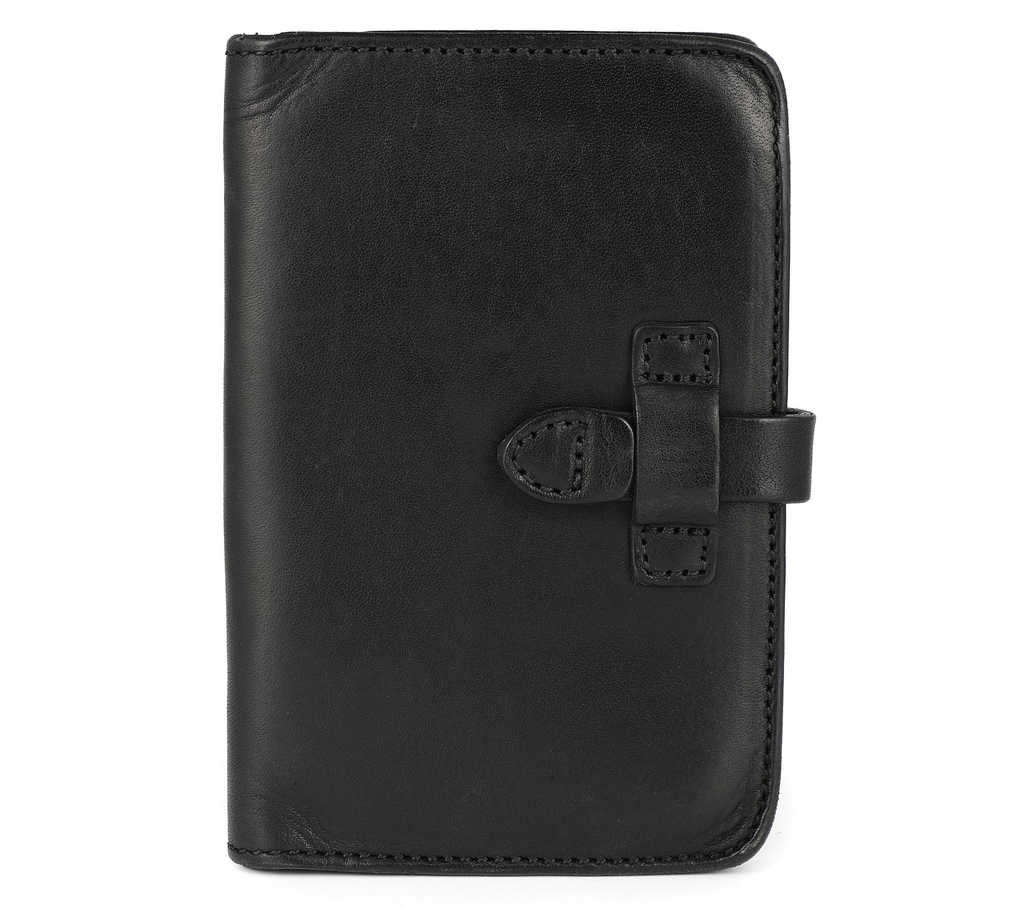 Old Trend Leeds Bi-fold Leather Passport and Card Holder