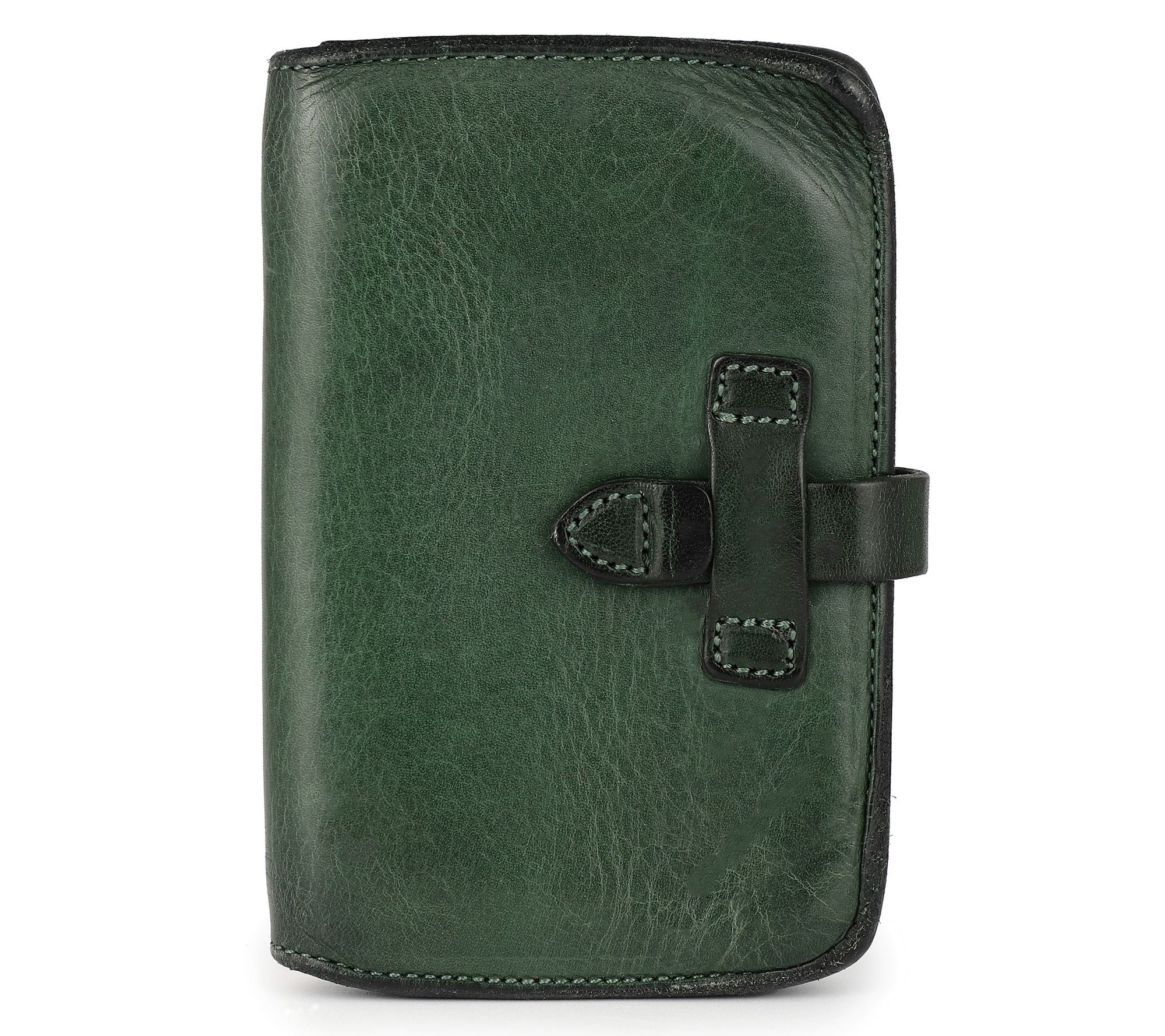 Old Trend Leeds Bi-fold Leather Passport and Card Holder