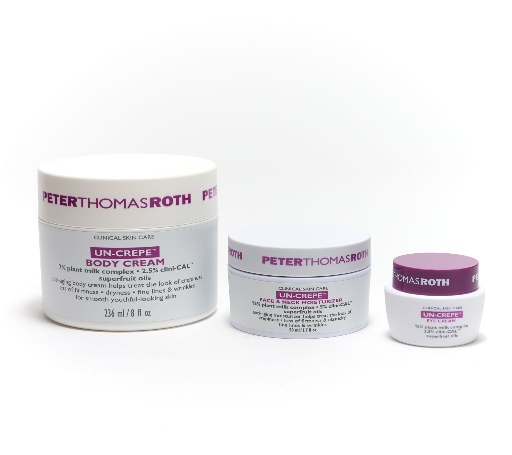 Peter Thomas Roth Un-Crepe Face & Body Trio
