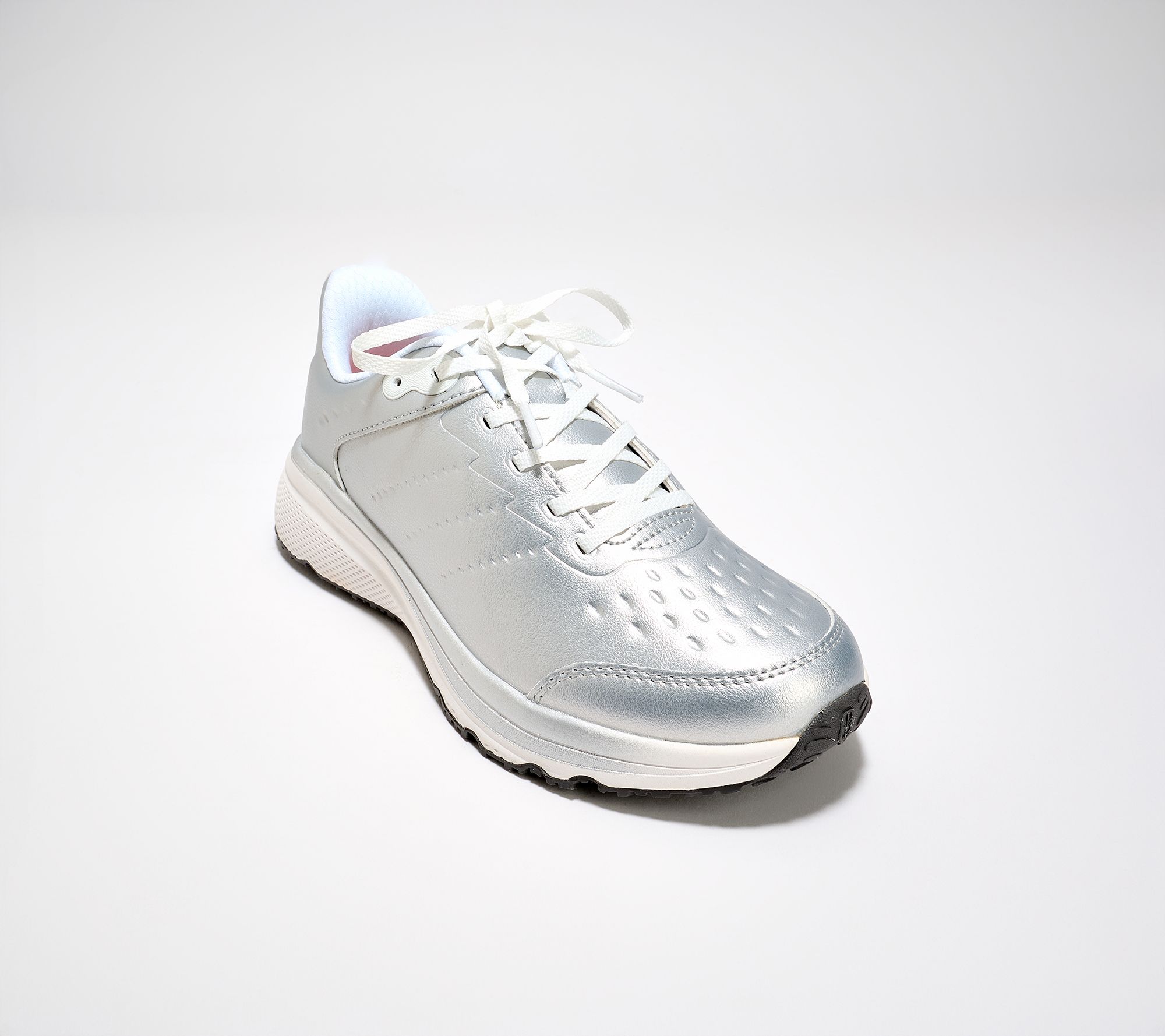 Revitalign Orthotic WalkWell Leather Walking Sneakers-Phoebe
