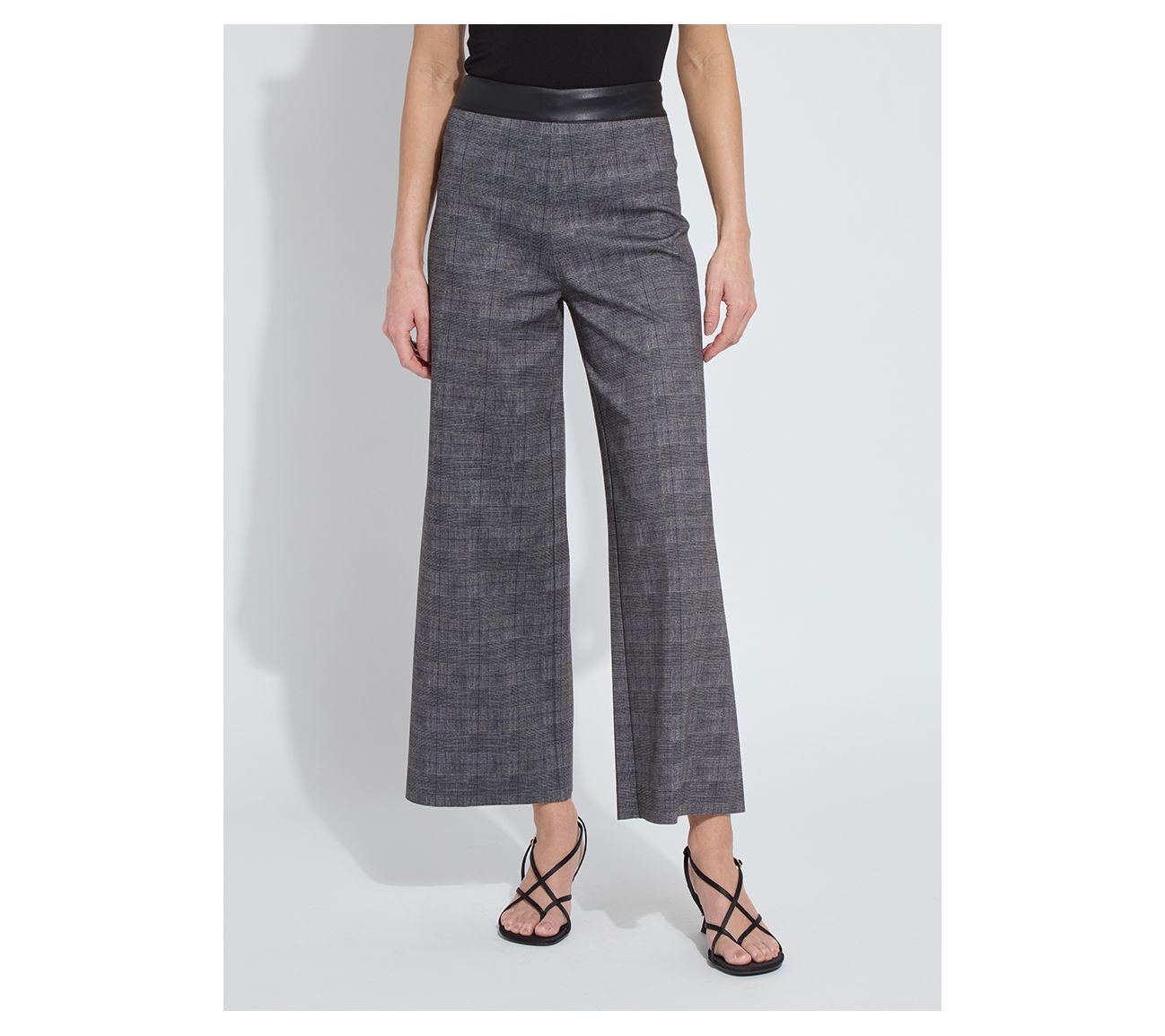 Lysse New York Denver Hi Waist Wide Leg PrintedPonte