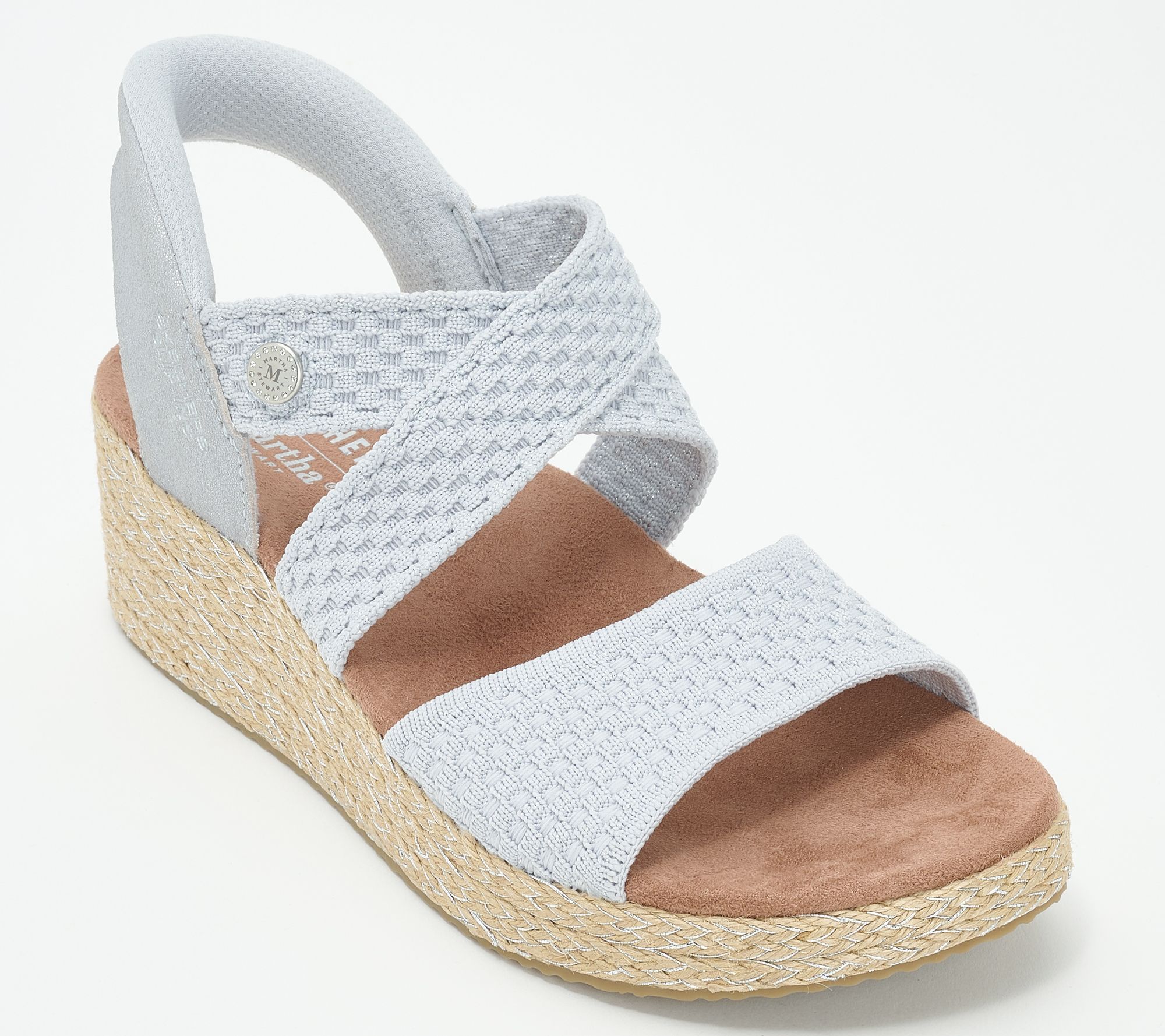 "As Is" Skechers x Martha Stewart Slip-ins Cali Beverlee Wedges