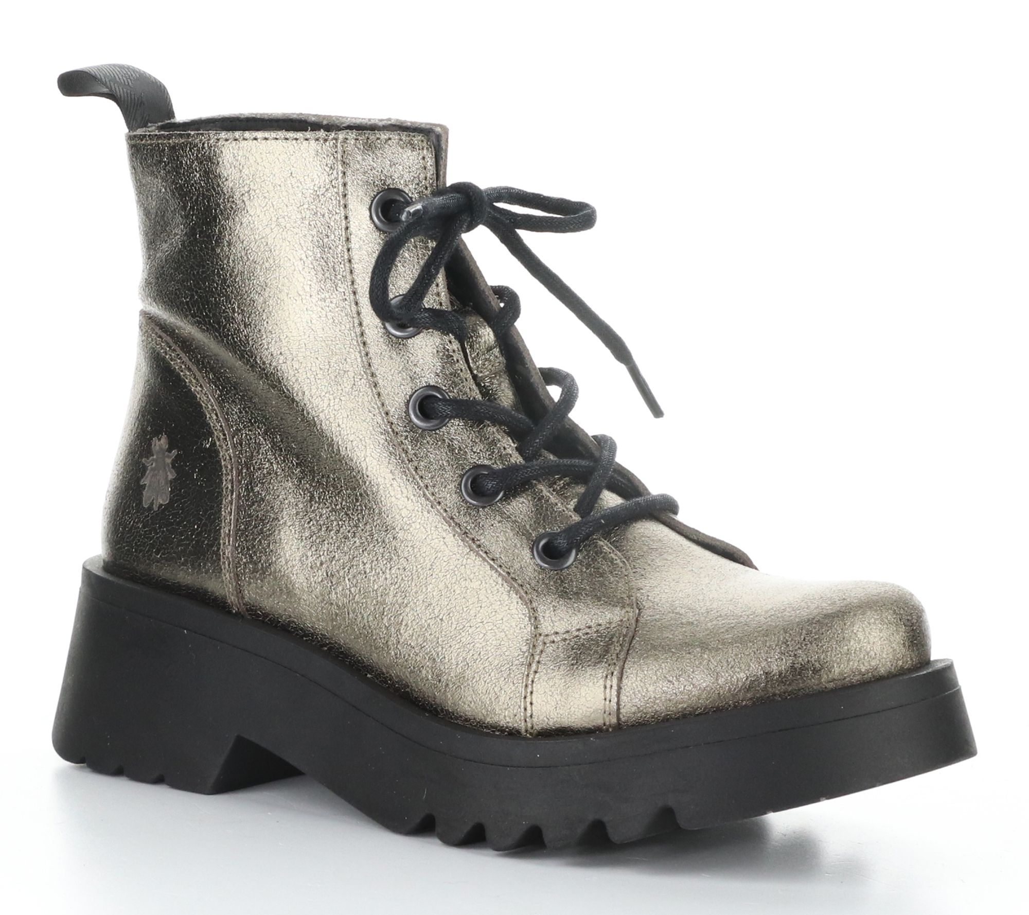 Fly London Valley Lace Up Leather Boot