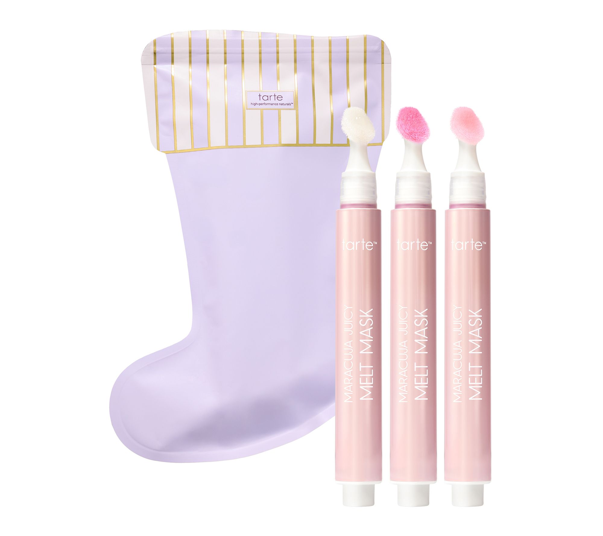 tarte maracuja juicy melt mask trio gift set & bag