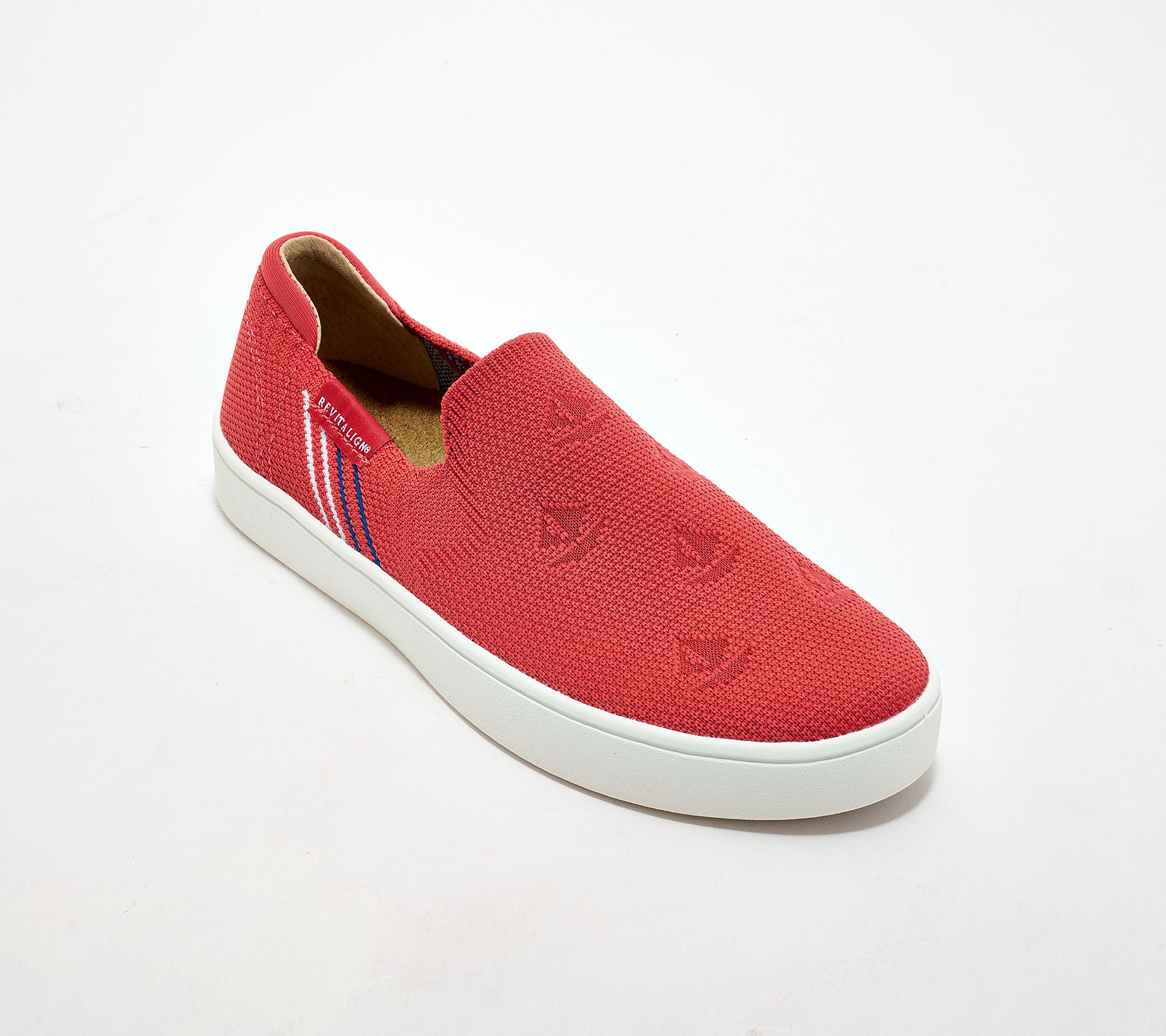  Revitalign Orthotic Engineered Knit Sailboat Slip Ons - Solana