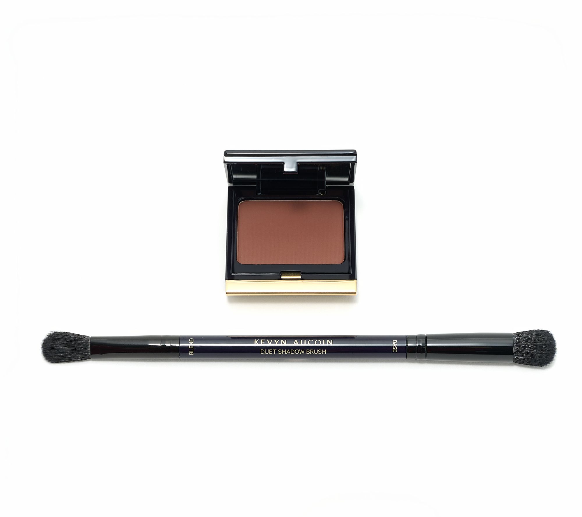 Kevyn Aucoin Matte Eyeshadow Single With Duet Shadow Brush