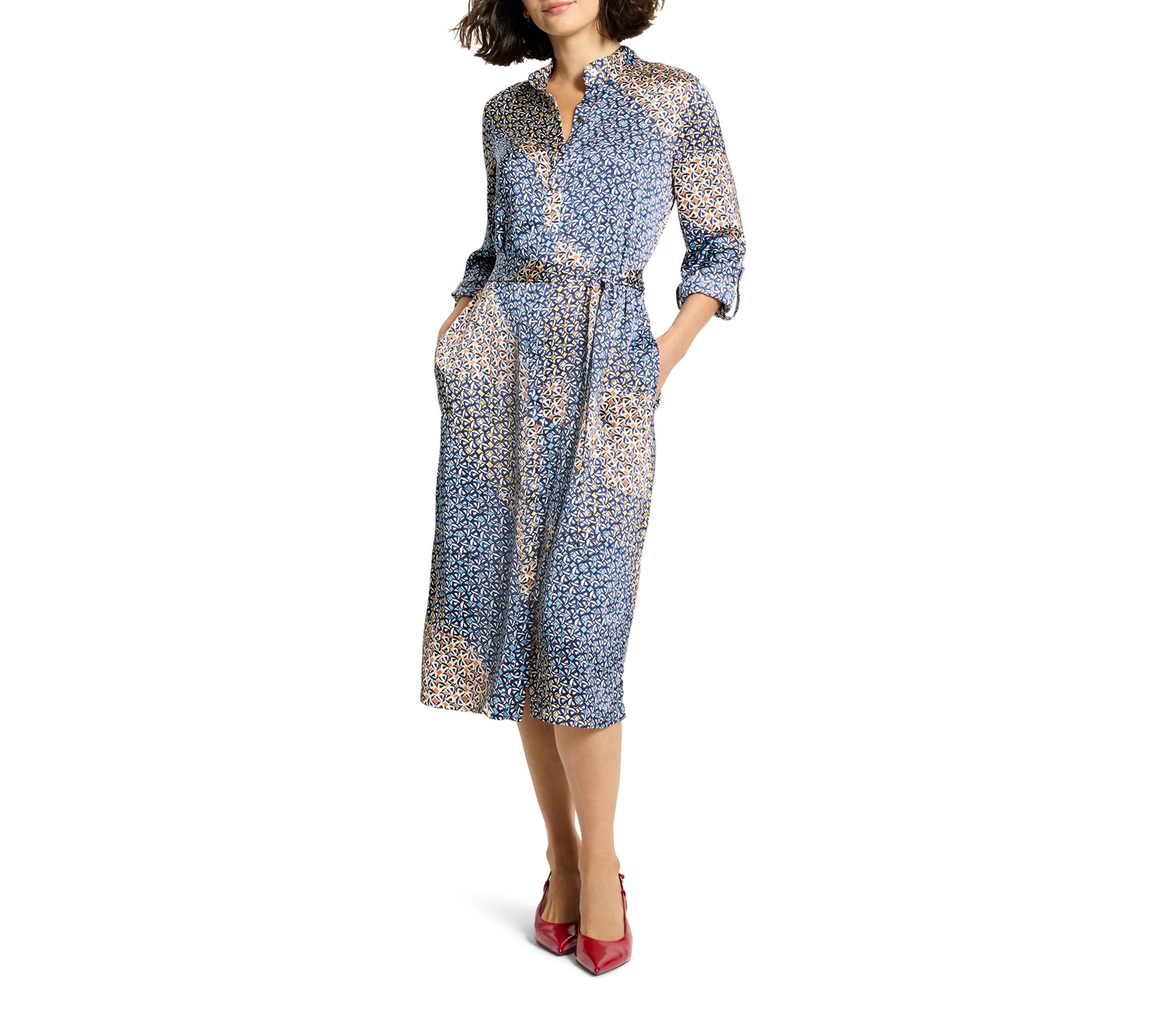 NIC+ZOE Monogram Mix Blair Dress