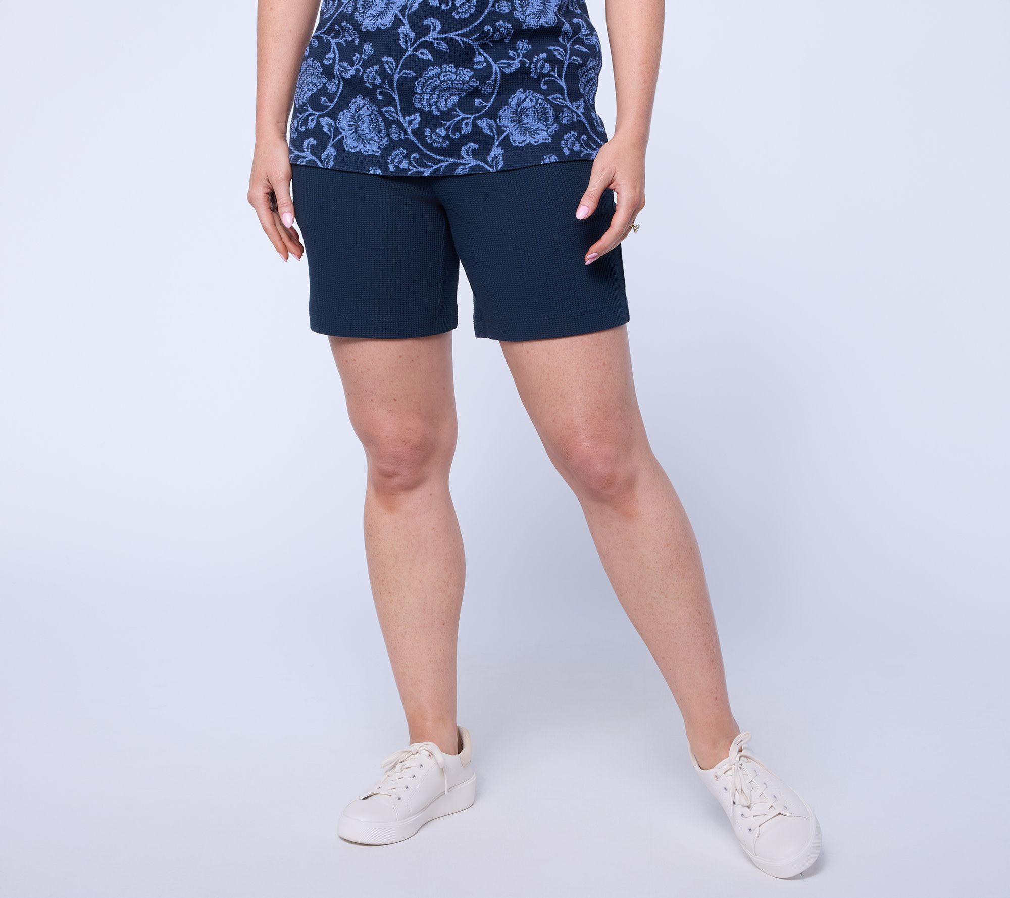 Belle by Kim Gravel Baby Waffle 7" Short