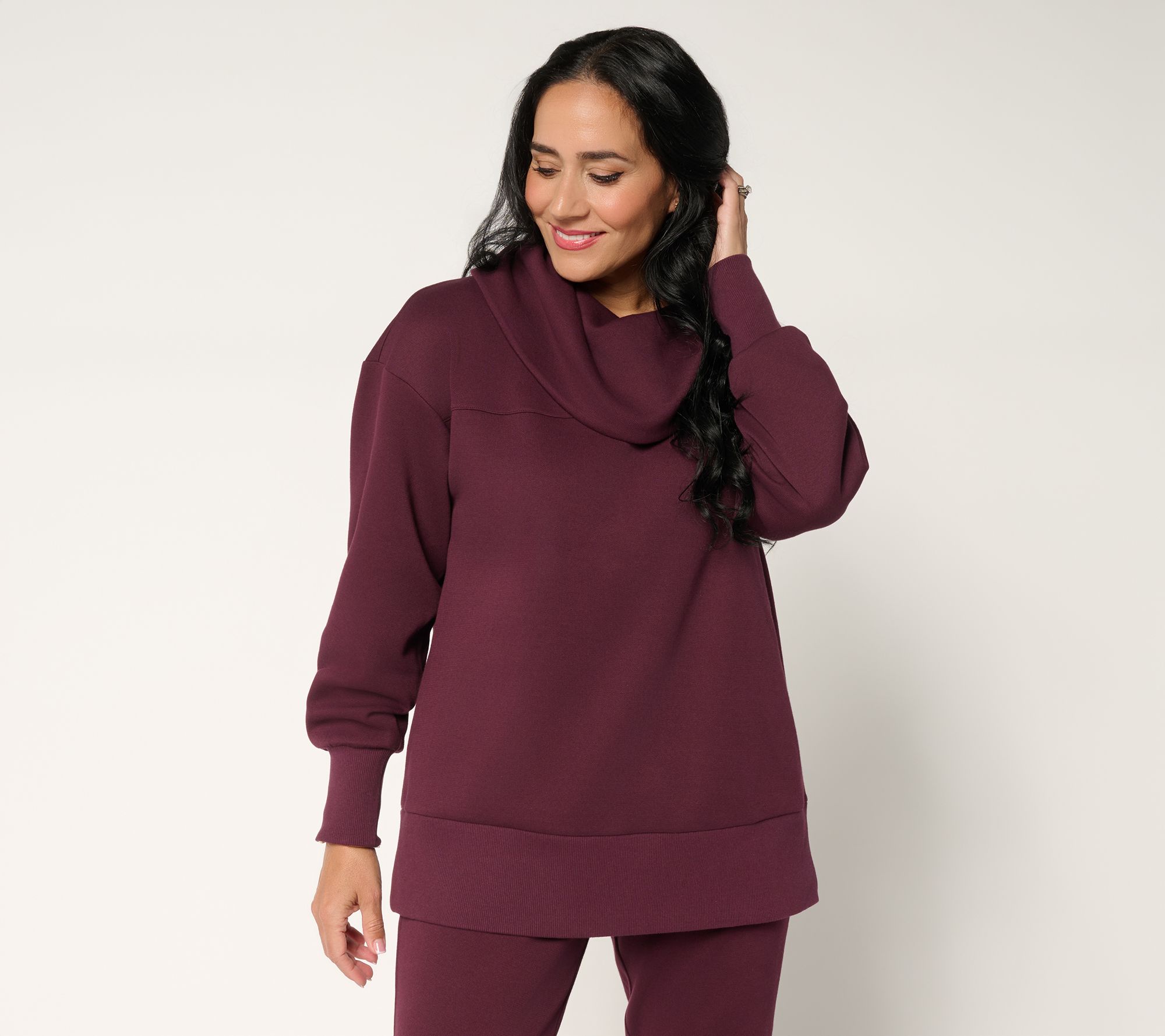 "As Is" Martha Stewart Signature Pet Texture Knit Tunic