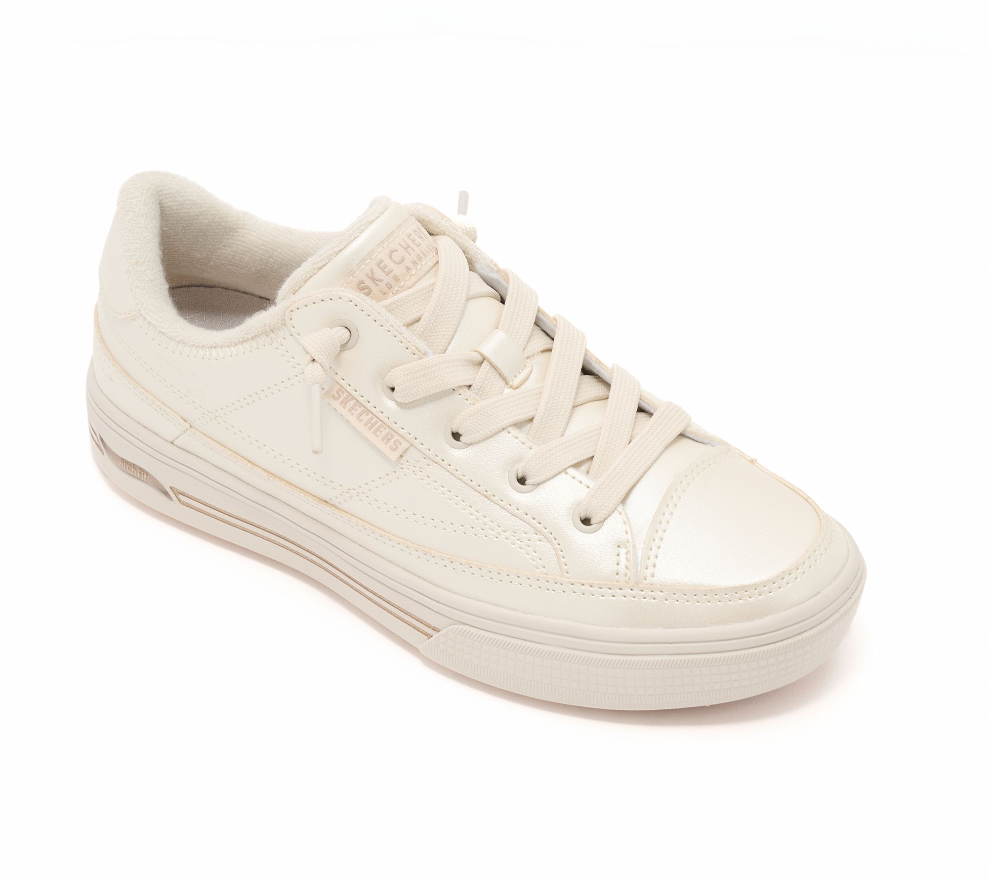 "As Is" Skechers Street Arch Fit Arcade Metallic Sneakers
