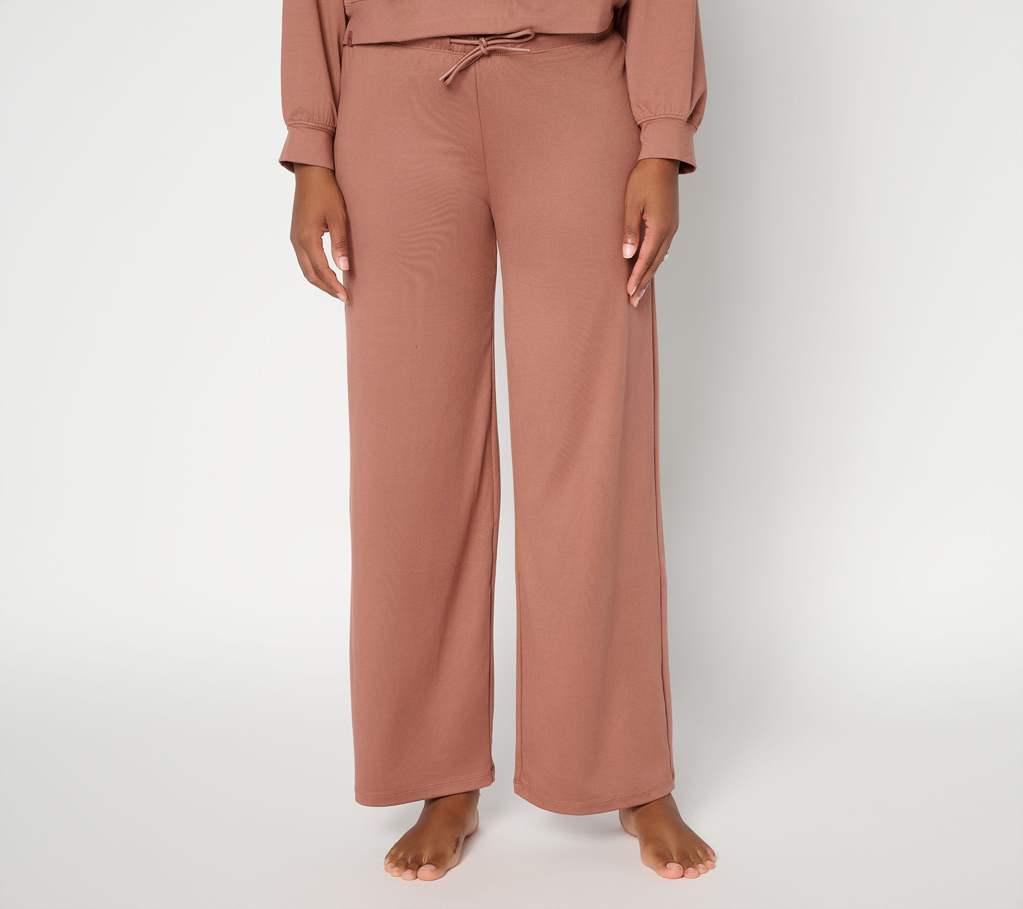 Barefoot Dreams Petite Butterchic Knit Wide Leg Pant