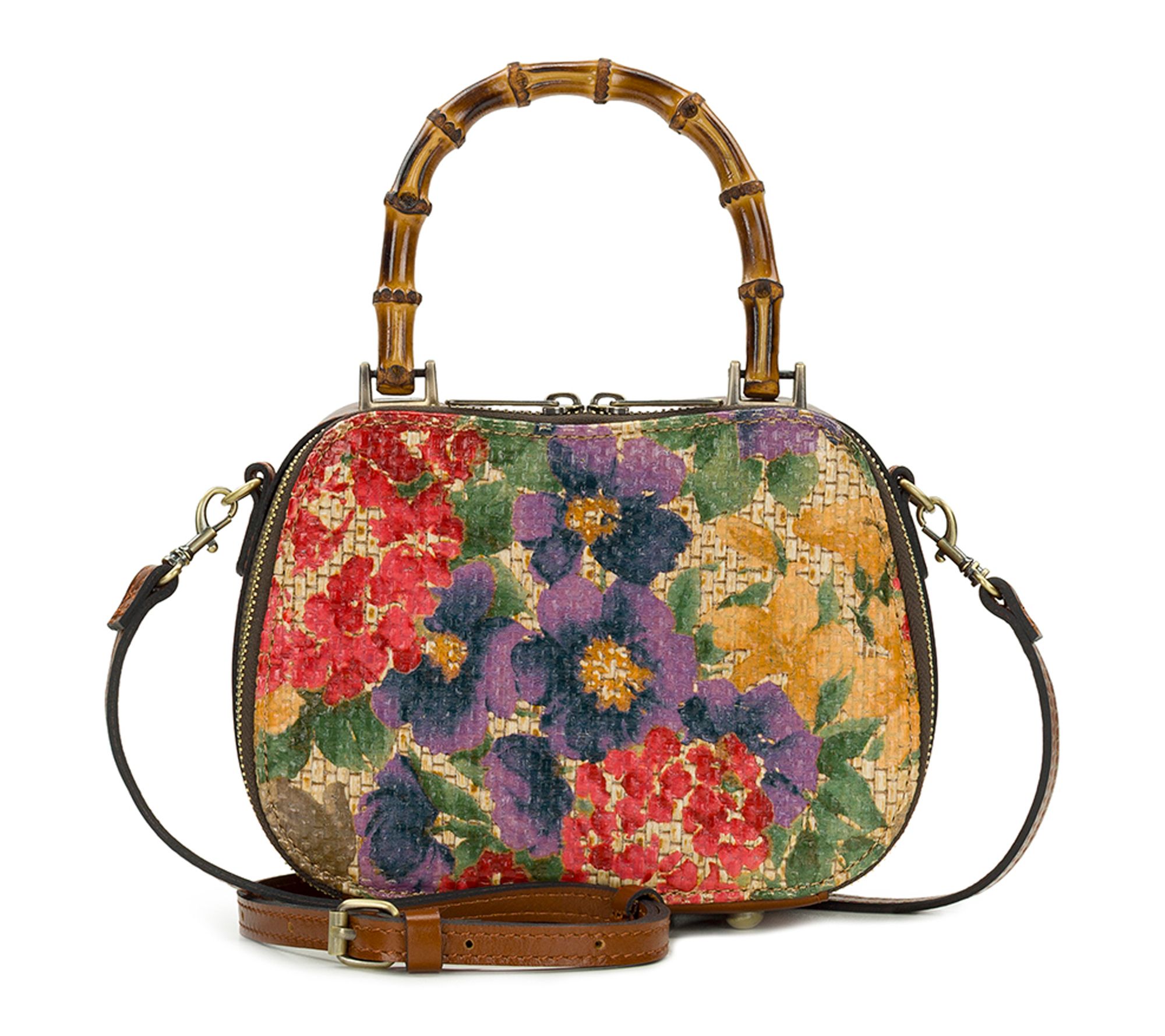Patricia Nash Lara Top Handle Crossbody - Painted Woven