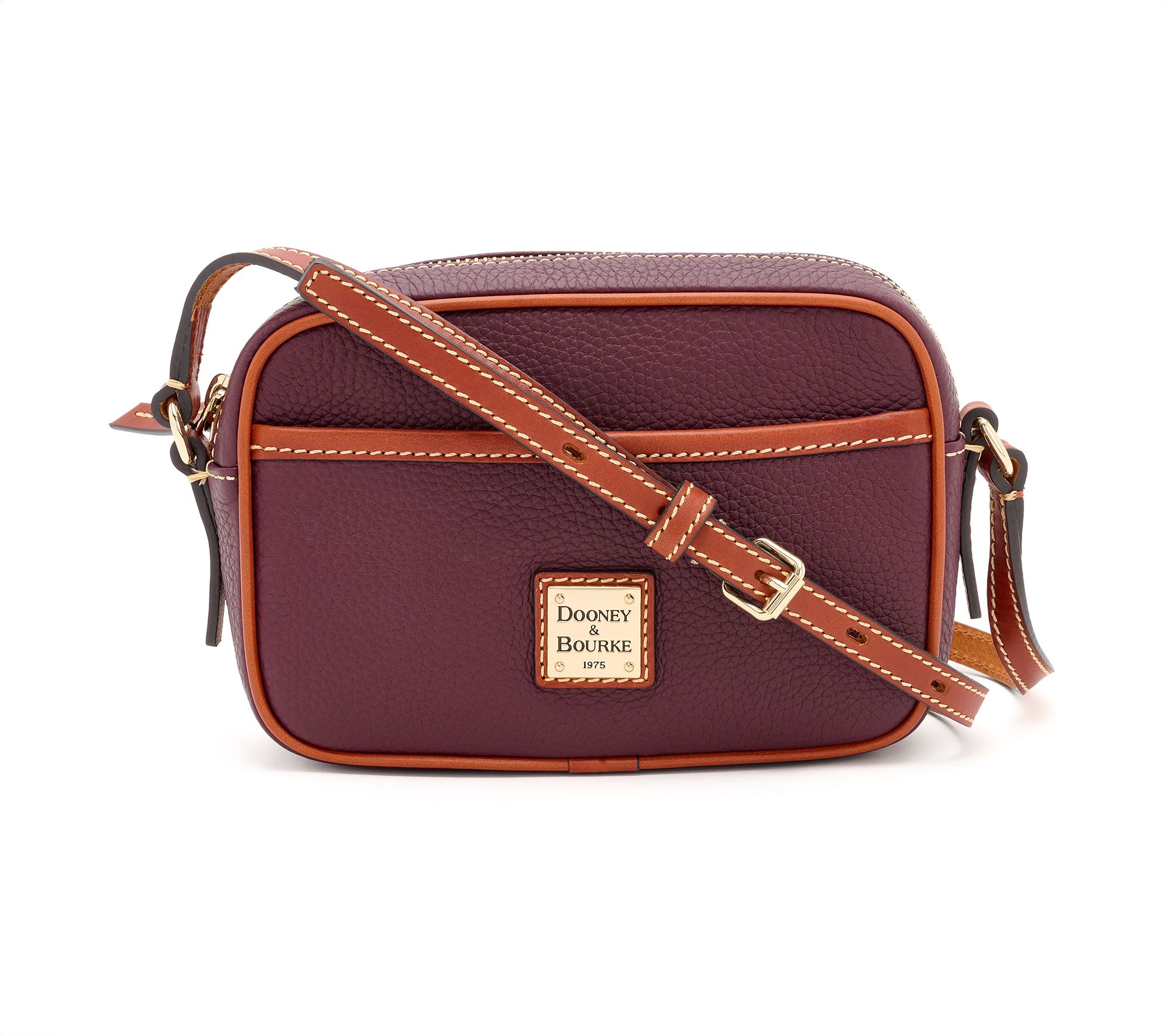 "As Is" Dooney & Bourke Pebble Leather Camera Crossbody