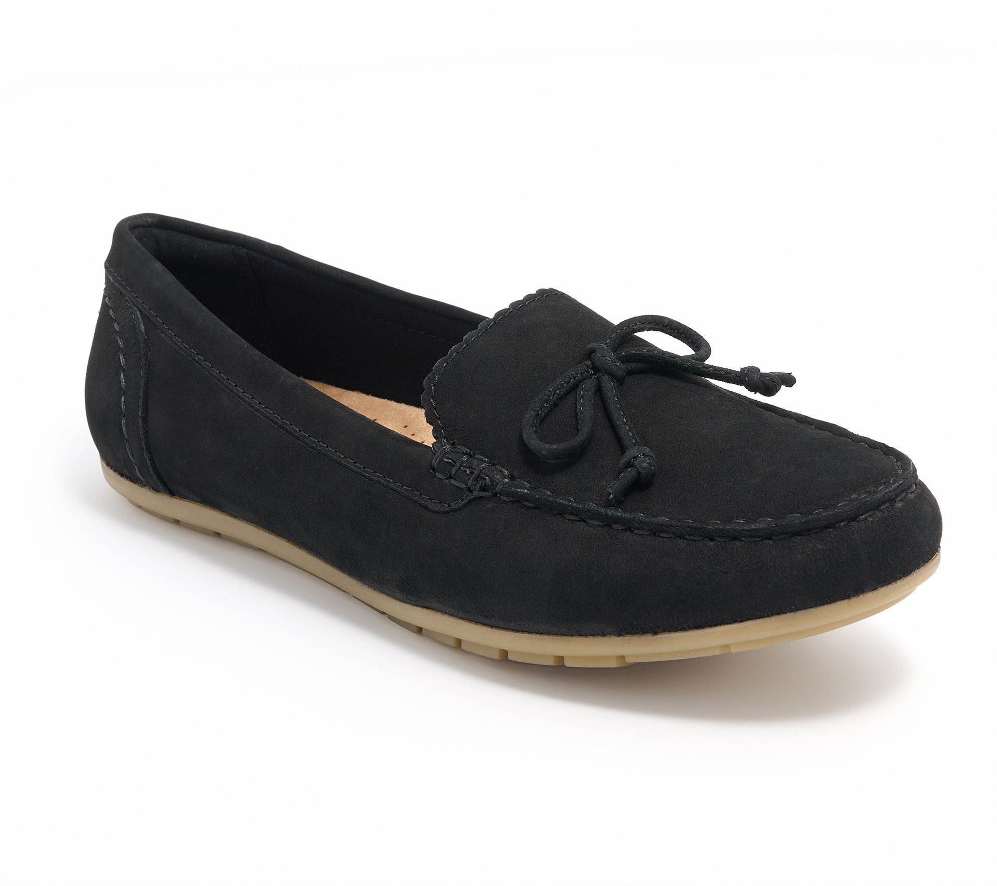 "As Is" Clarks Collection Leather Loafers -Elliotte Sail