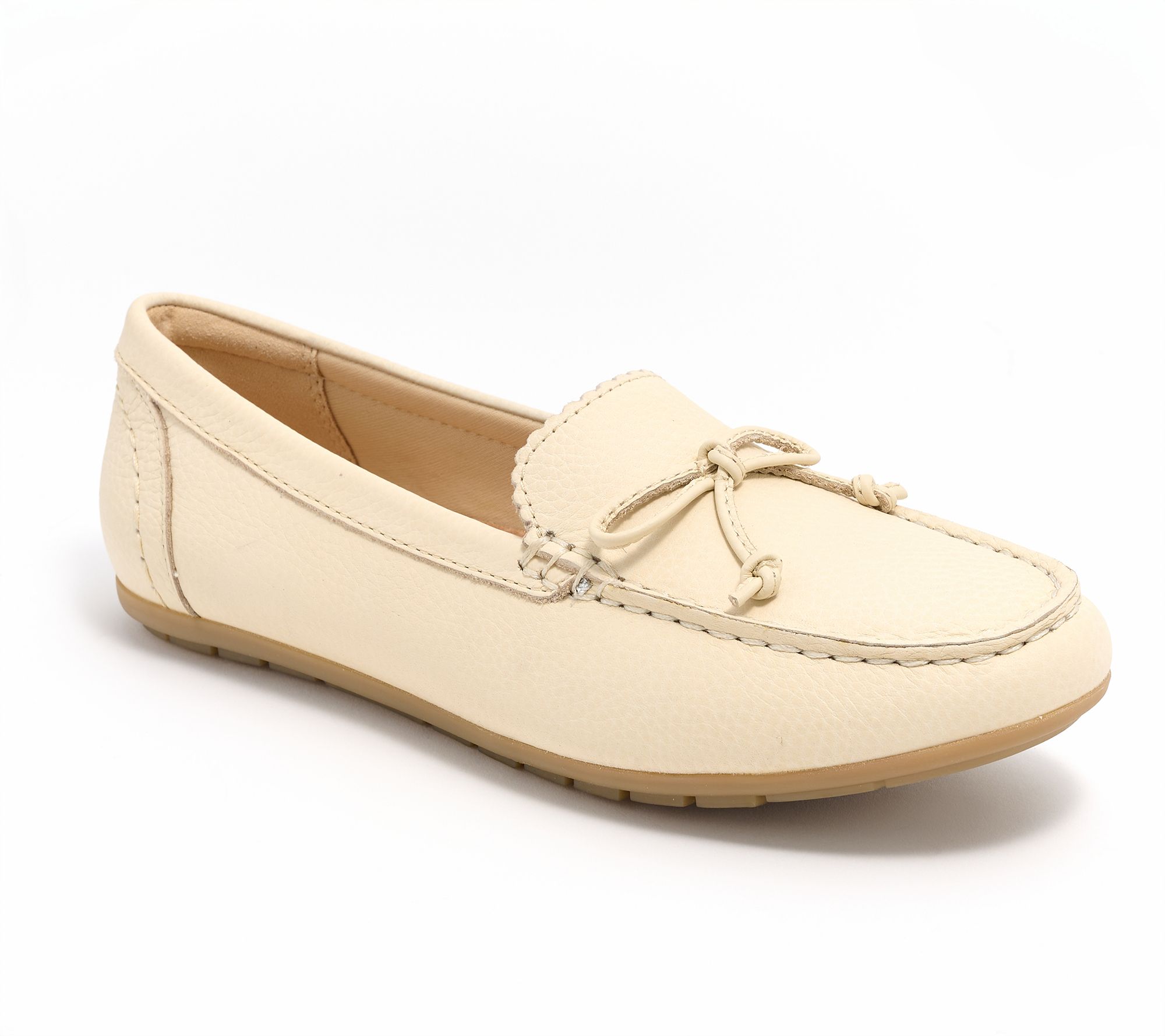 "As Is" Clarks Collection Leather Loafers -Elliotte Sail