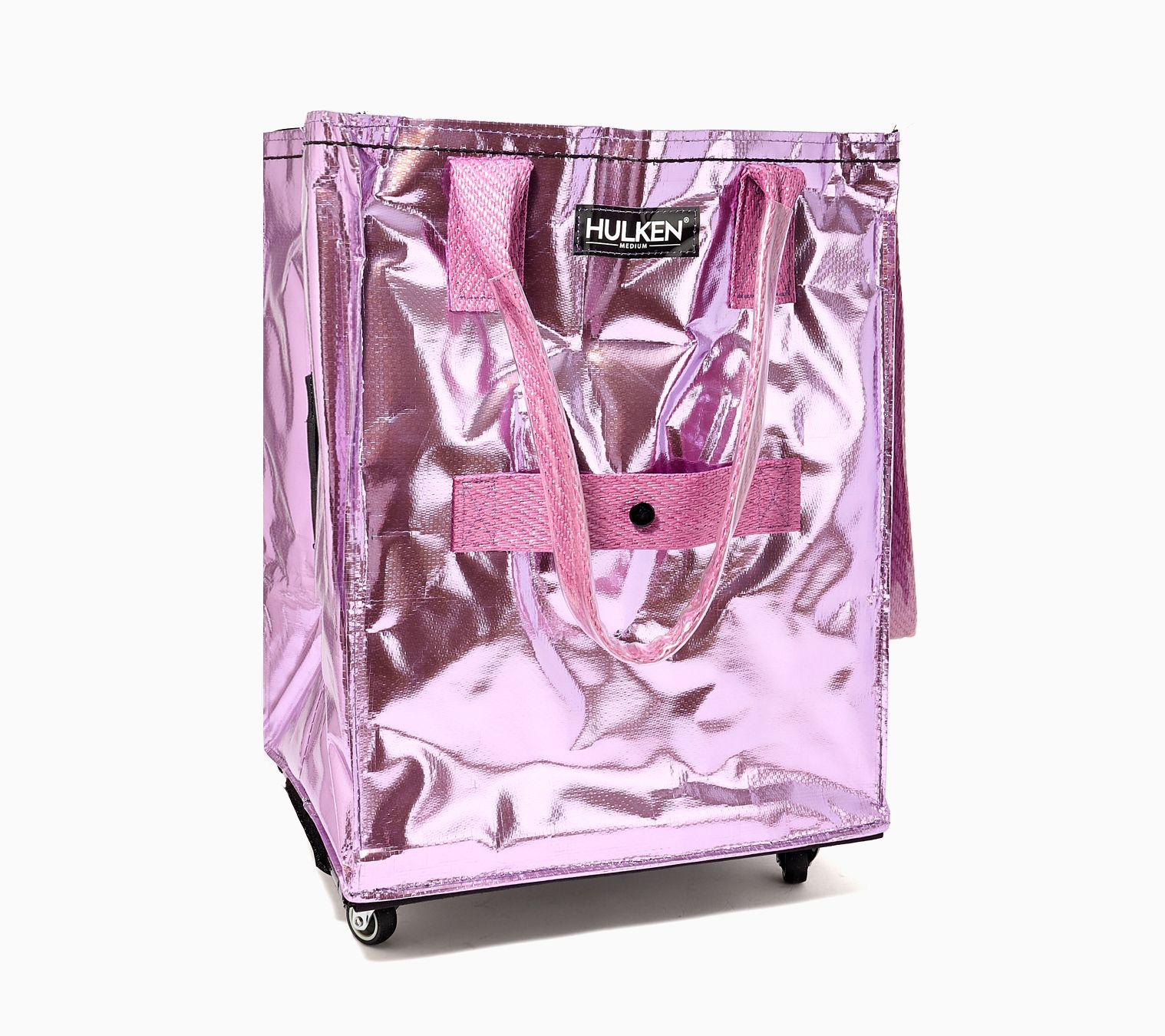 Hulken Medium Rolling Tote Bag with Tonal Straps