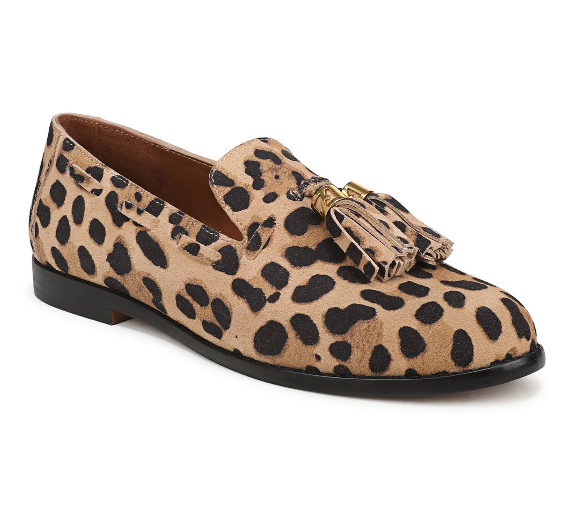 Franco Sarto Leather Tassel Loafers - Hartlie