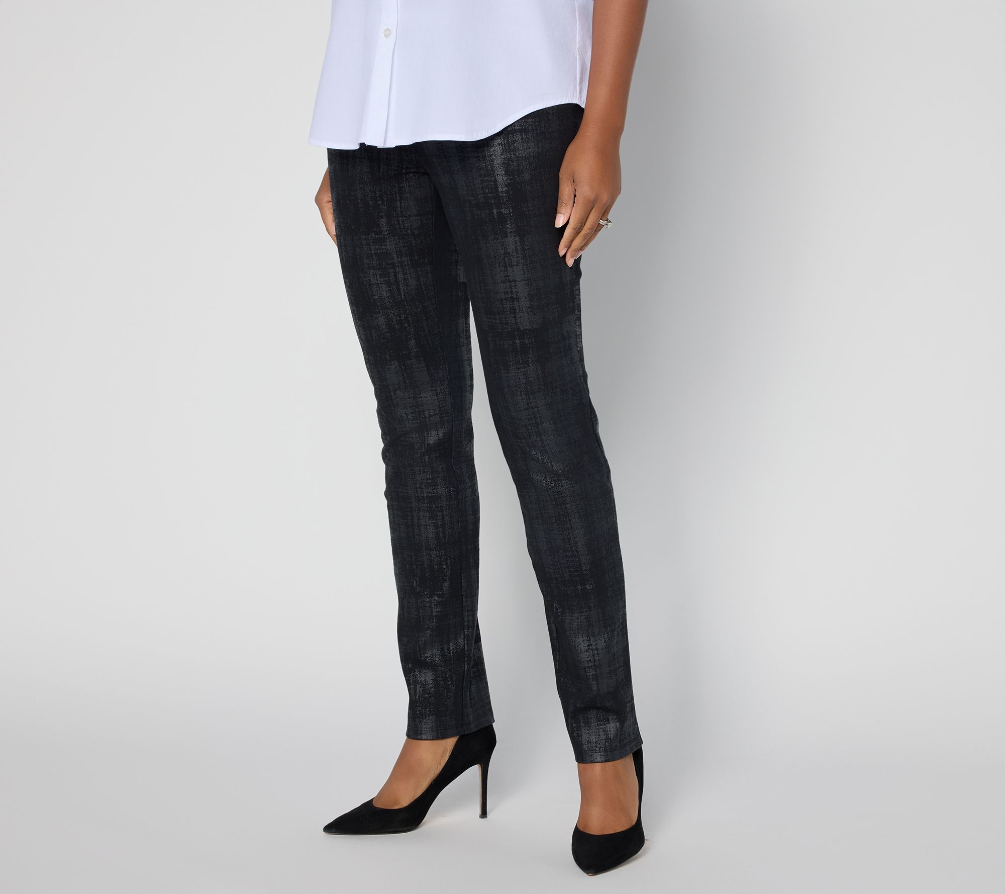 "As Is" Women with Control Pet. Prime Stretch Full Length Jeans