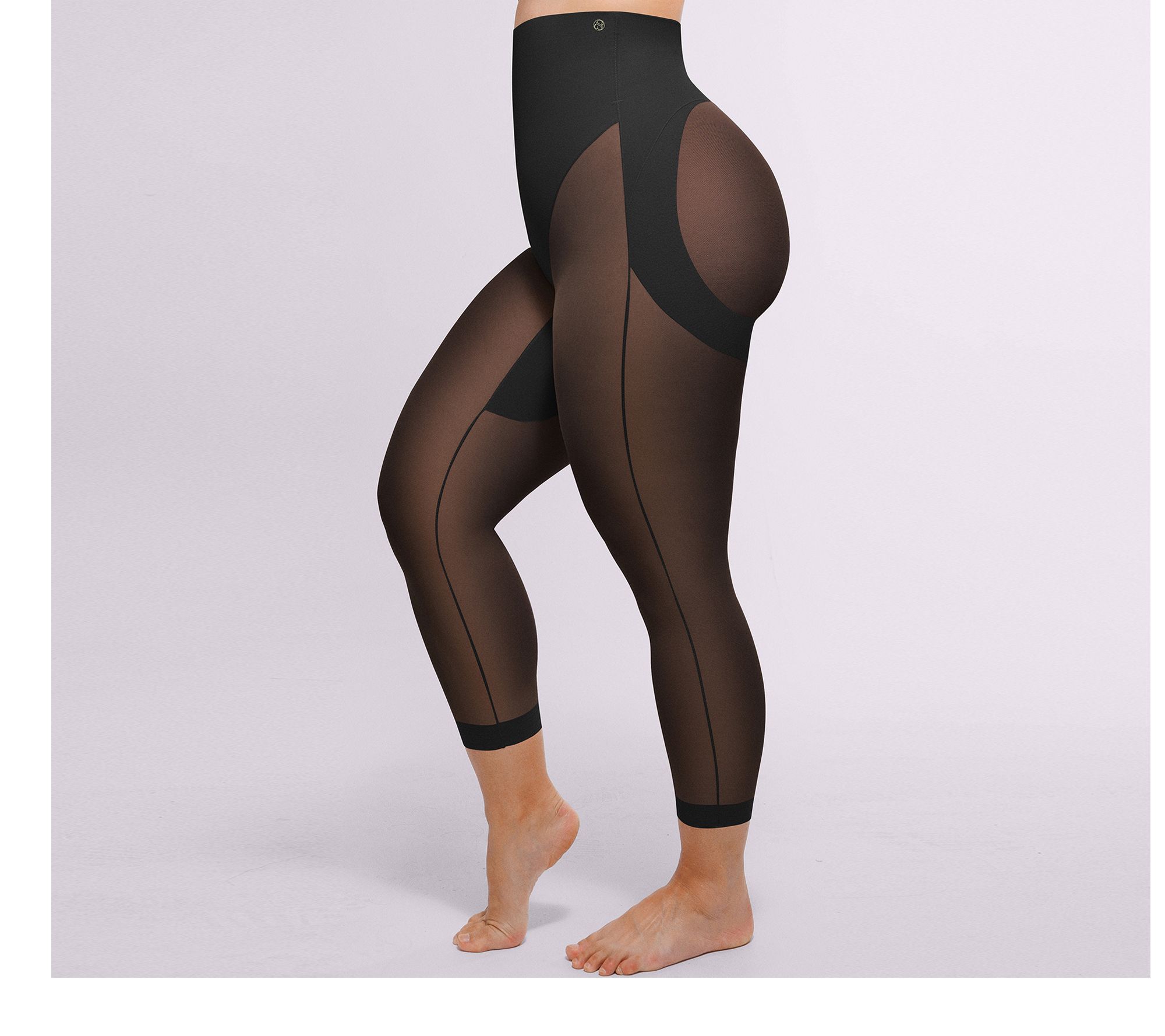 Shapellx BOOT-YEAH MeshSmooth Butt-Lifting Capri